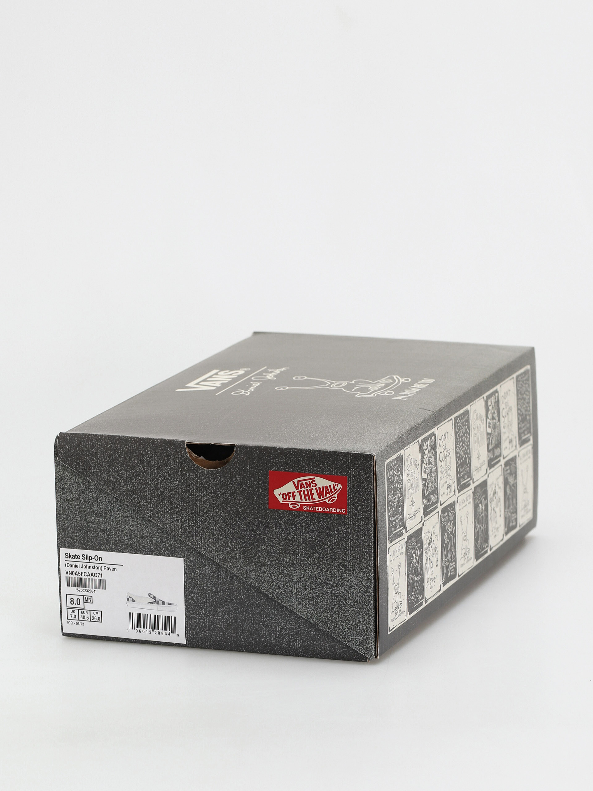 Buty Vans Skate Slip On (daniel johnston/raven)
