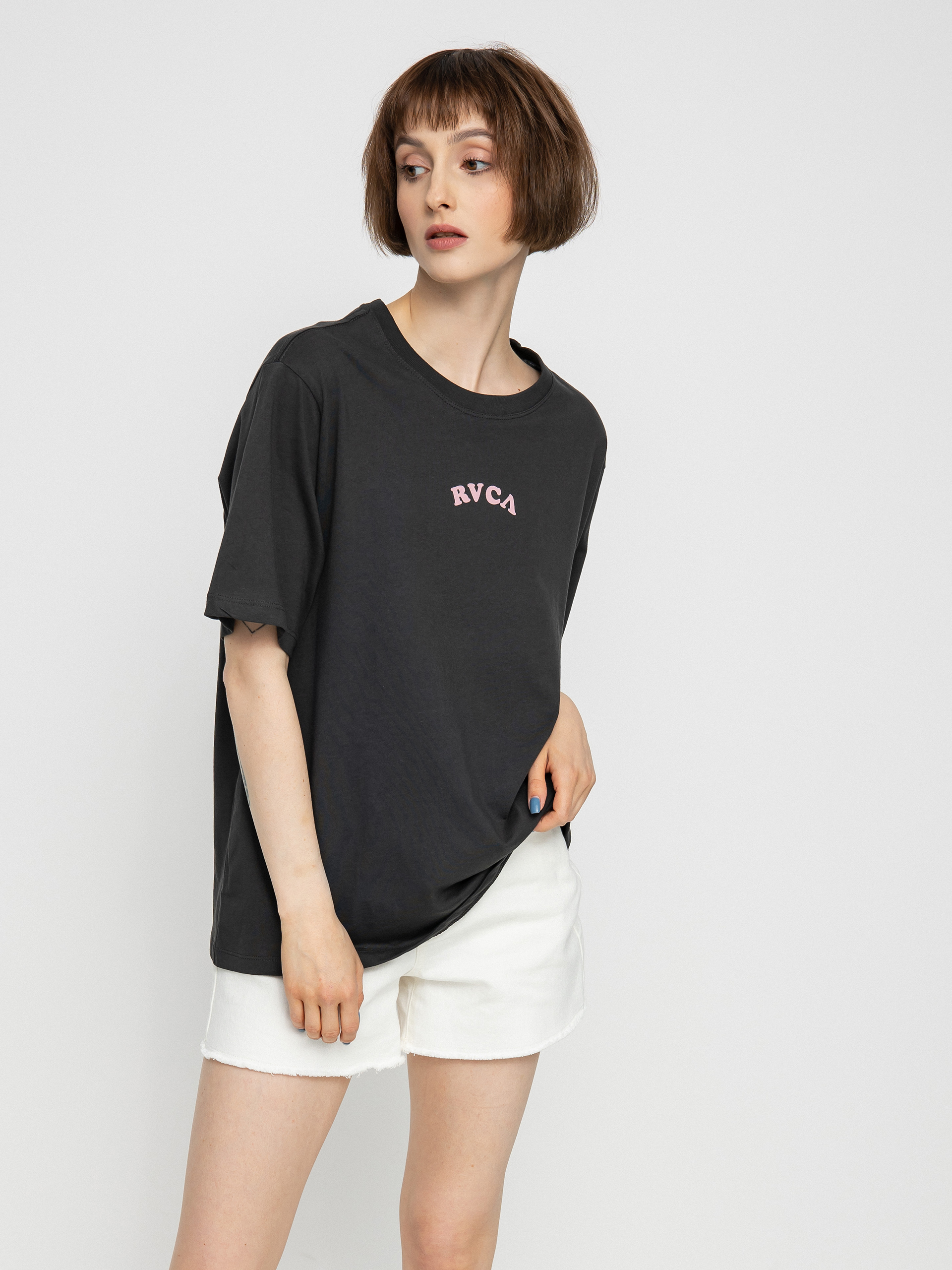 T-shirt RVCA Parrot Ice Anyday Wmn (pirate black)