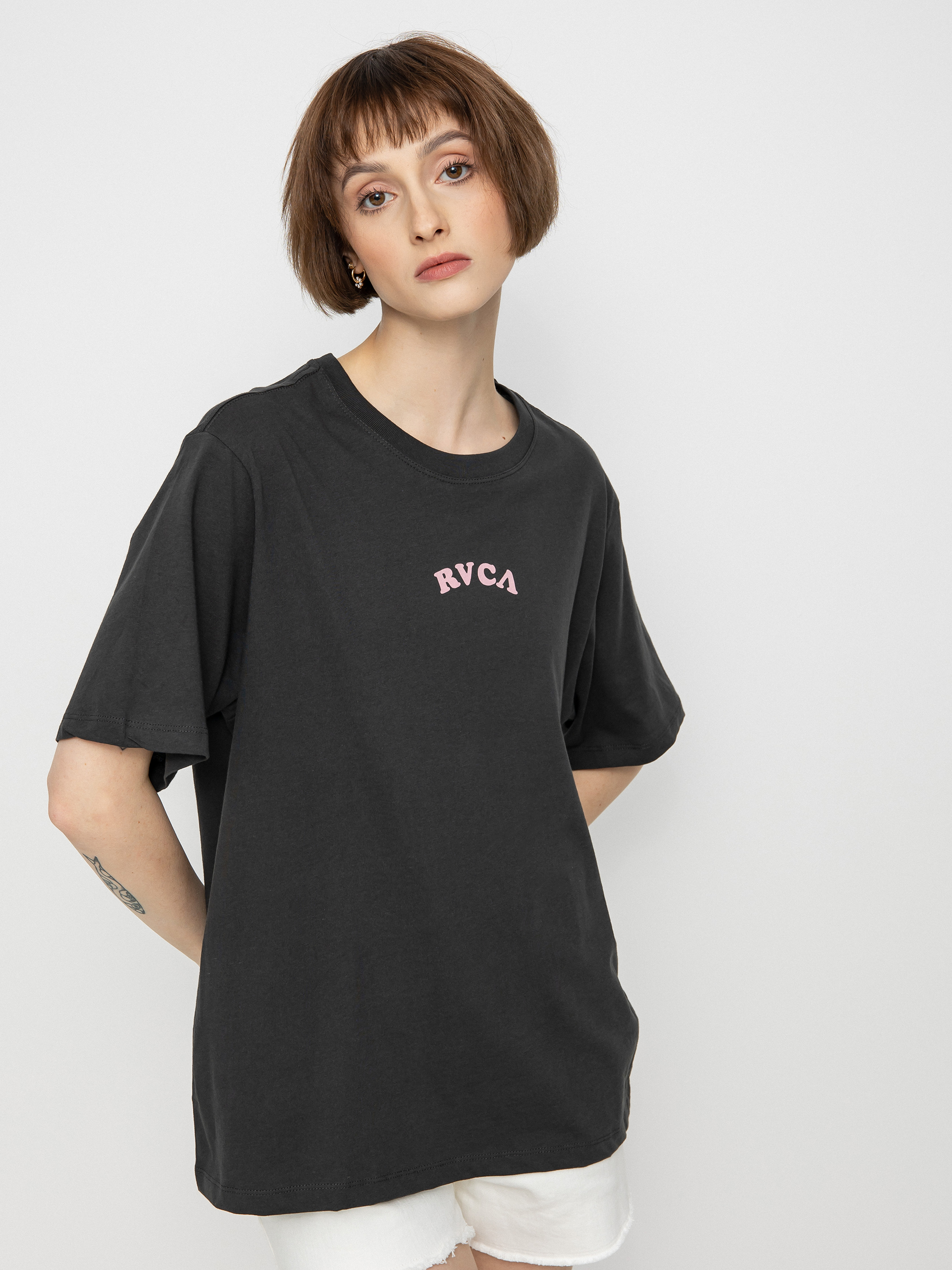 T-shirt RVCA Parrot Ice Anyday Wmn (pirate black)