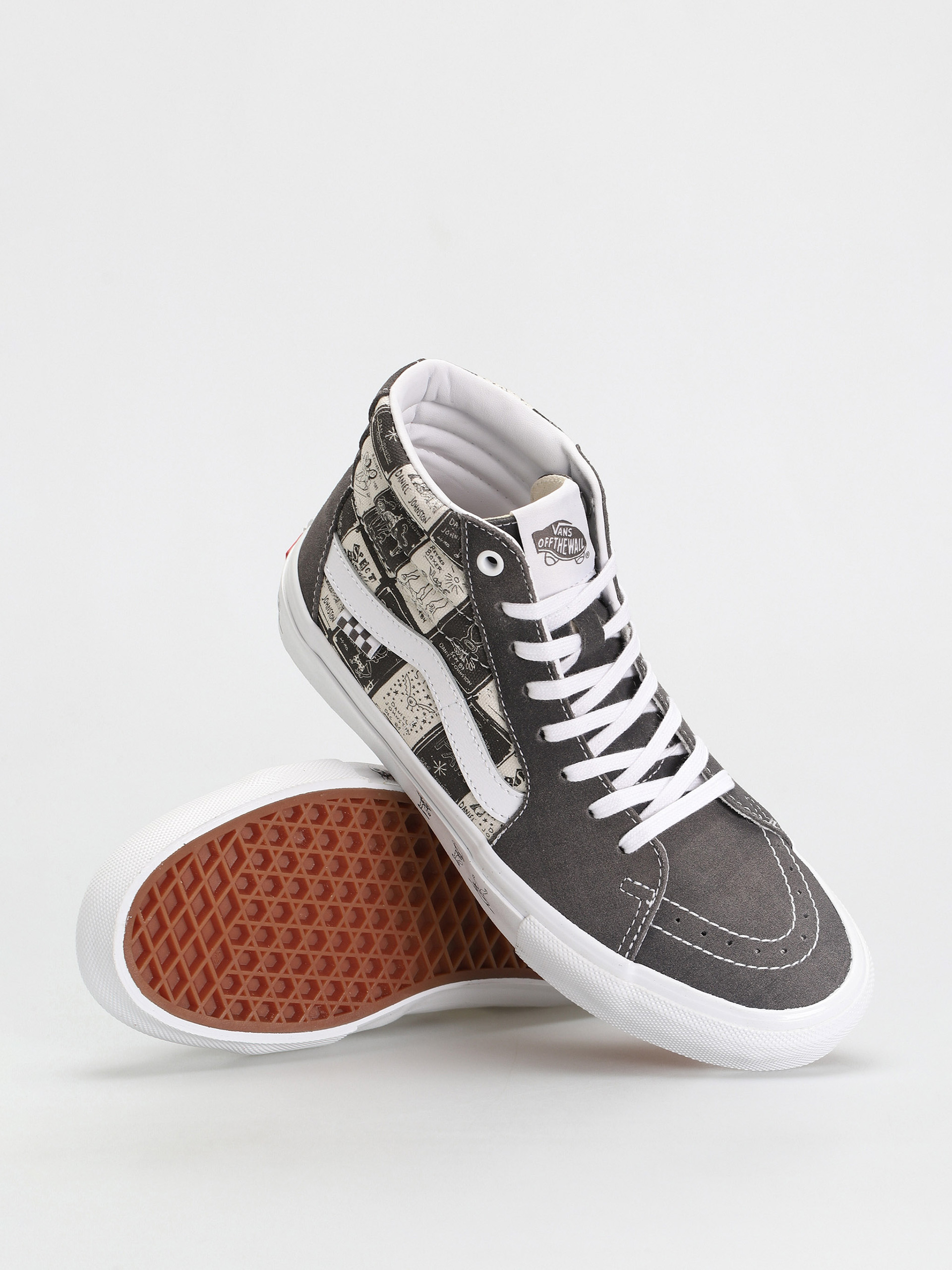 Buty Vans Skate Sk8 Hi (daniel johnston/raven)