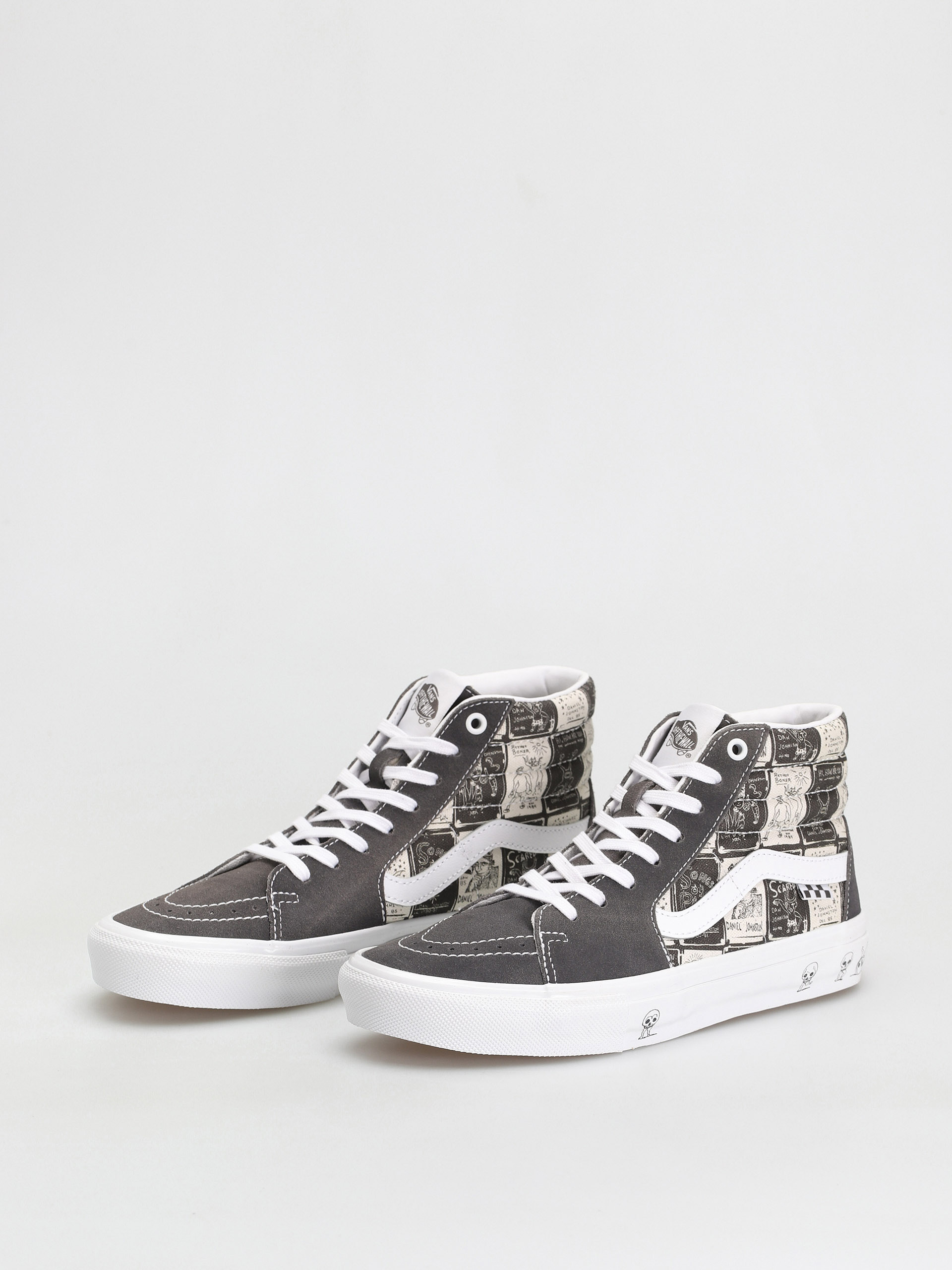 Buty Vans Skate Sk8 Hi (daniel johnston/raven)