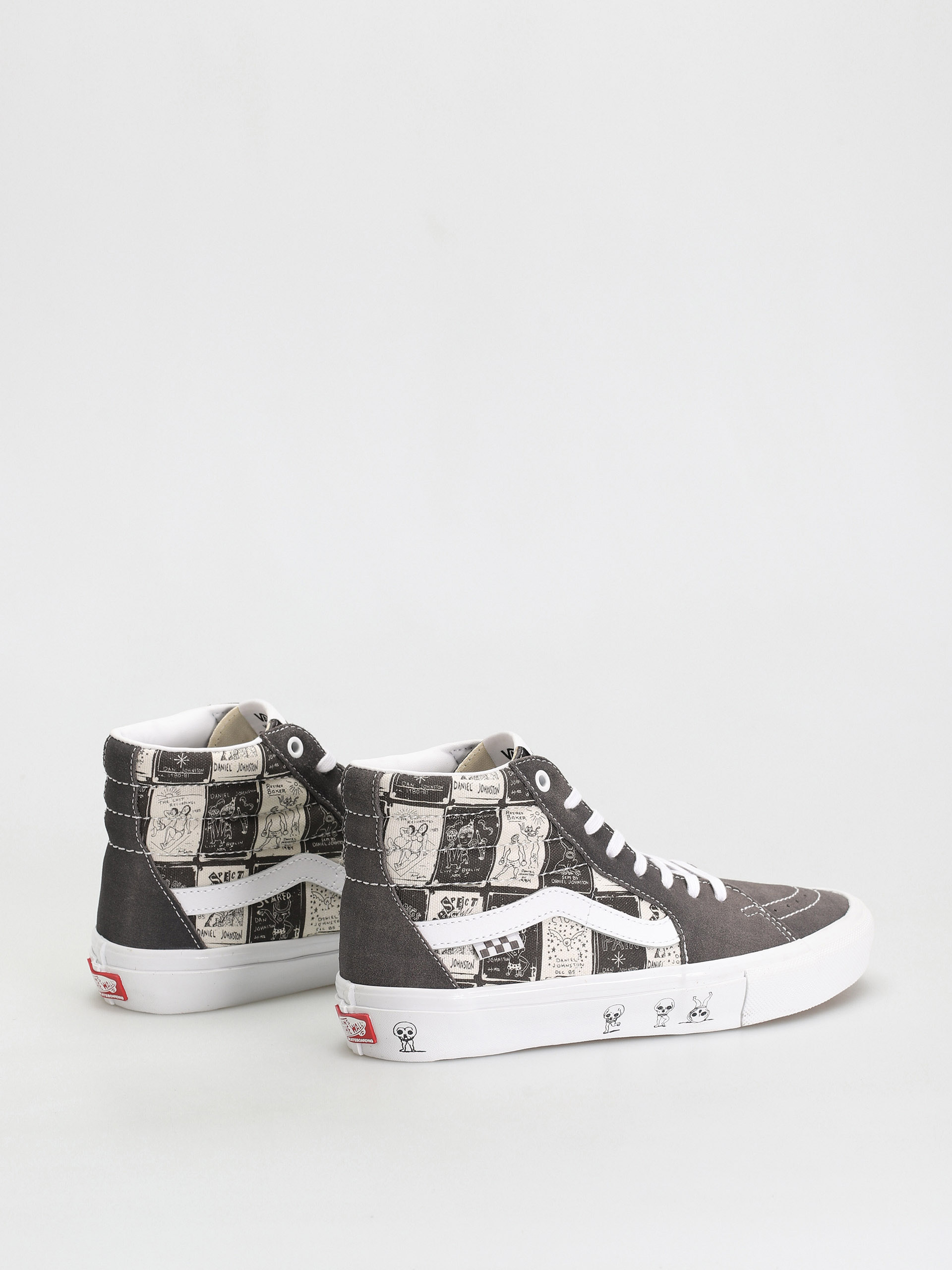 Buty Vans Skate Sk8 Hi (daniel johnston/raven)