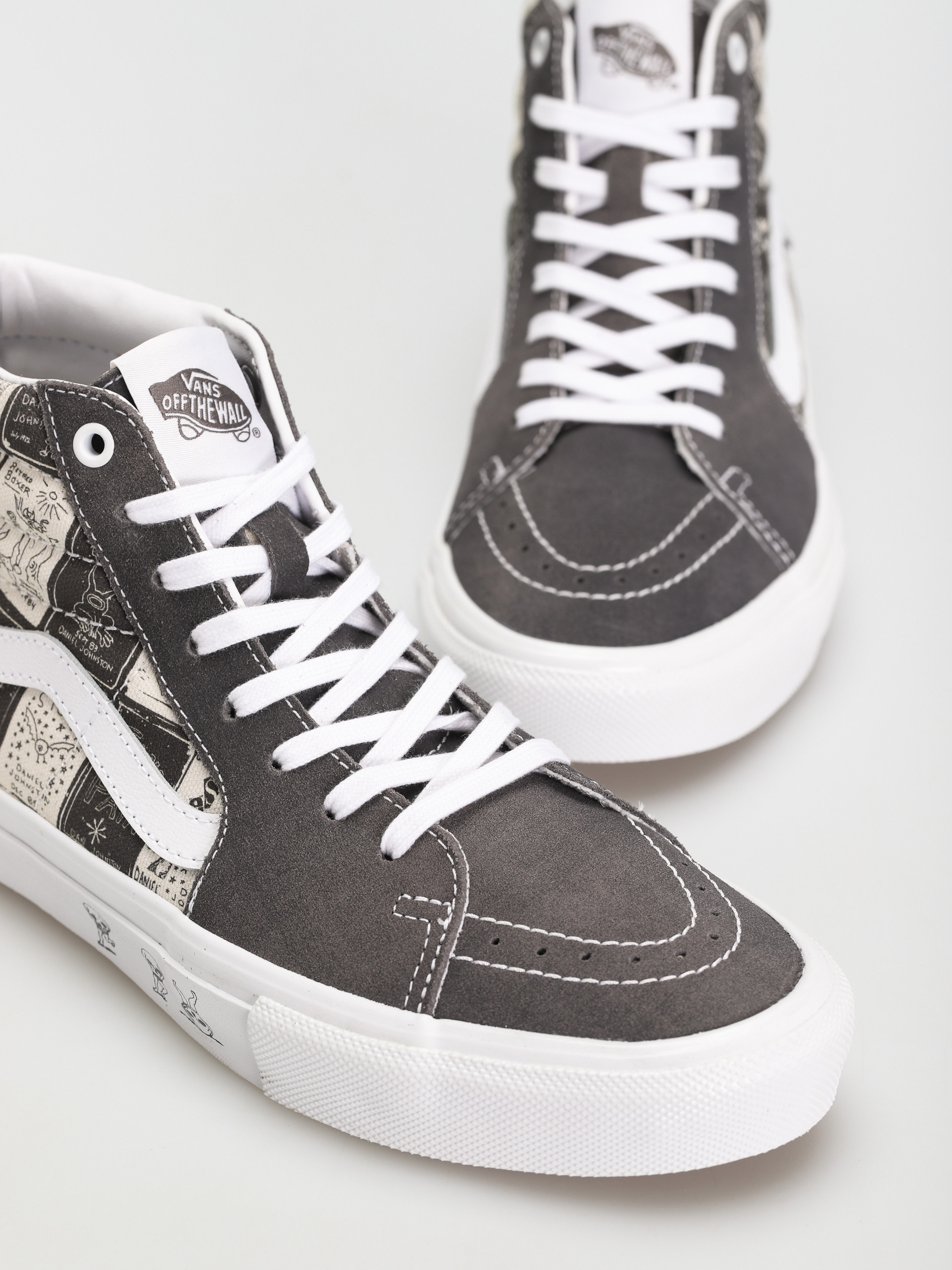 Buty Vans Skate Sk8 Hi (daniel johnston/raven)