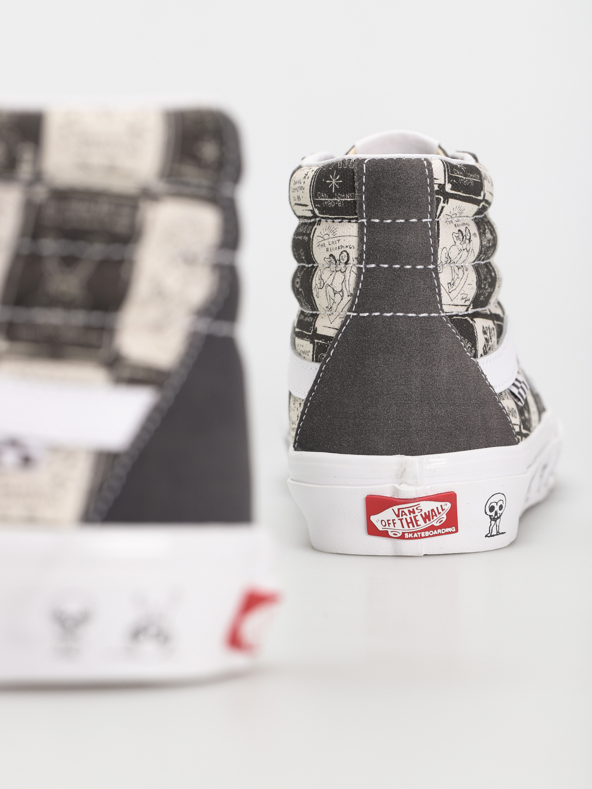 Buty Vans Skate Sk8 Hi (daniel johnston/raven)