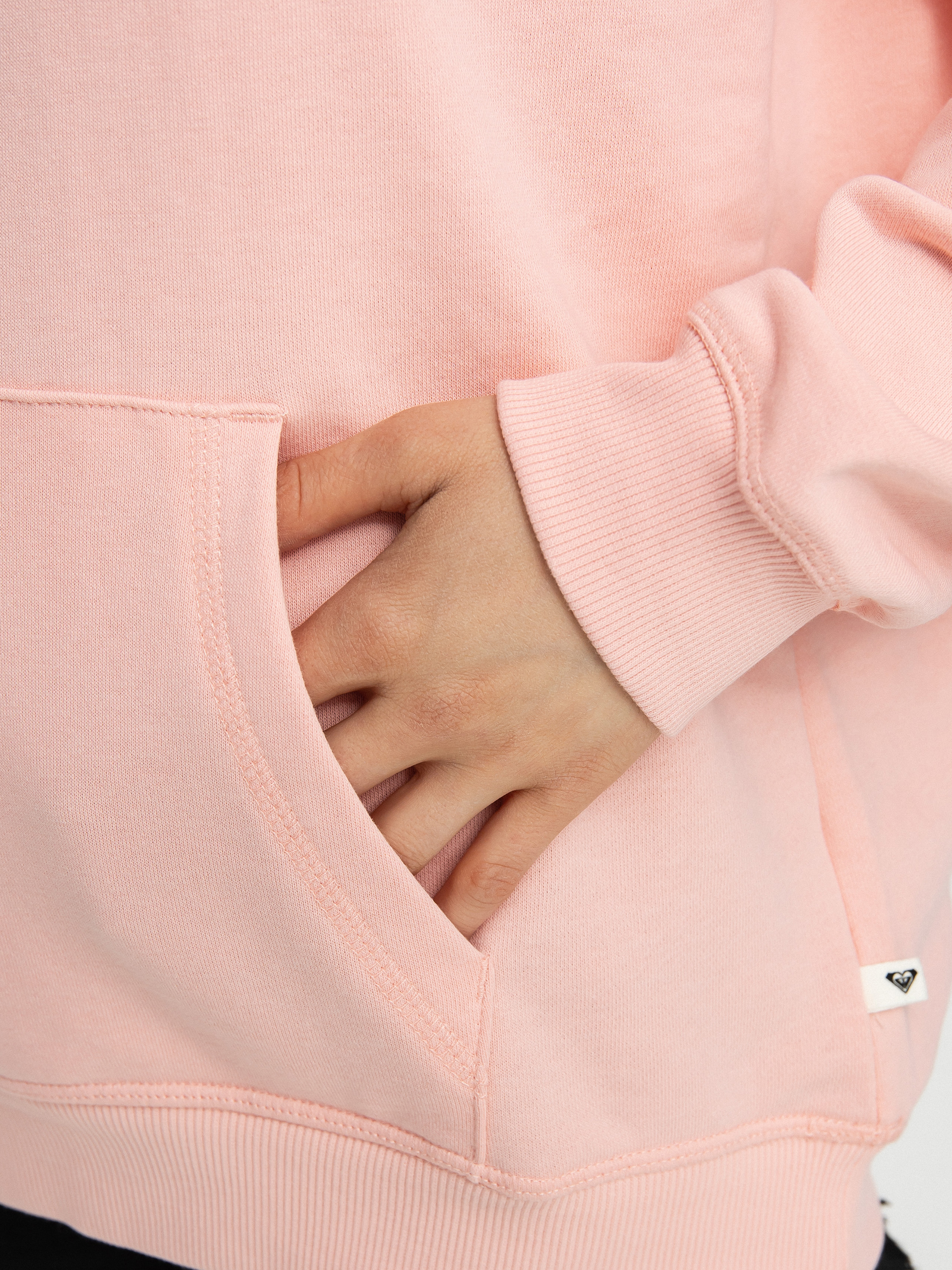 Bluza z kapturem Roxy Surf Stoked HD Wmn (powder pink)