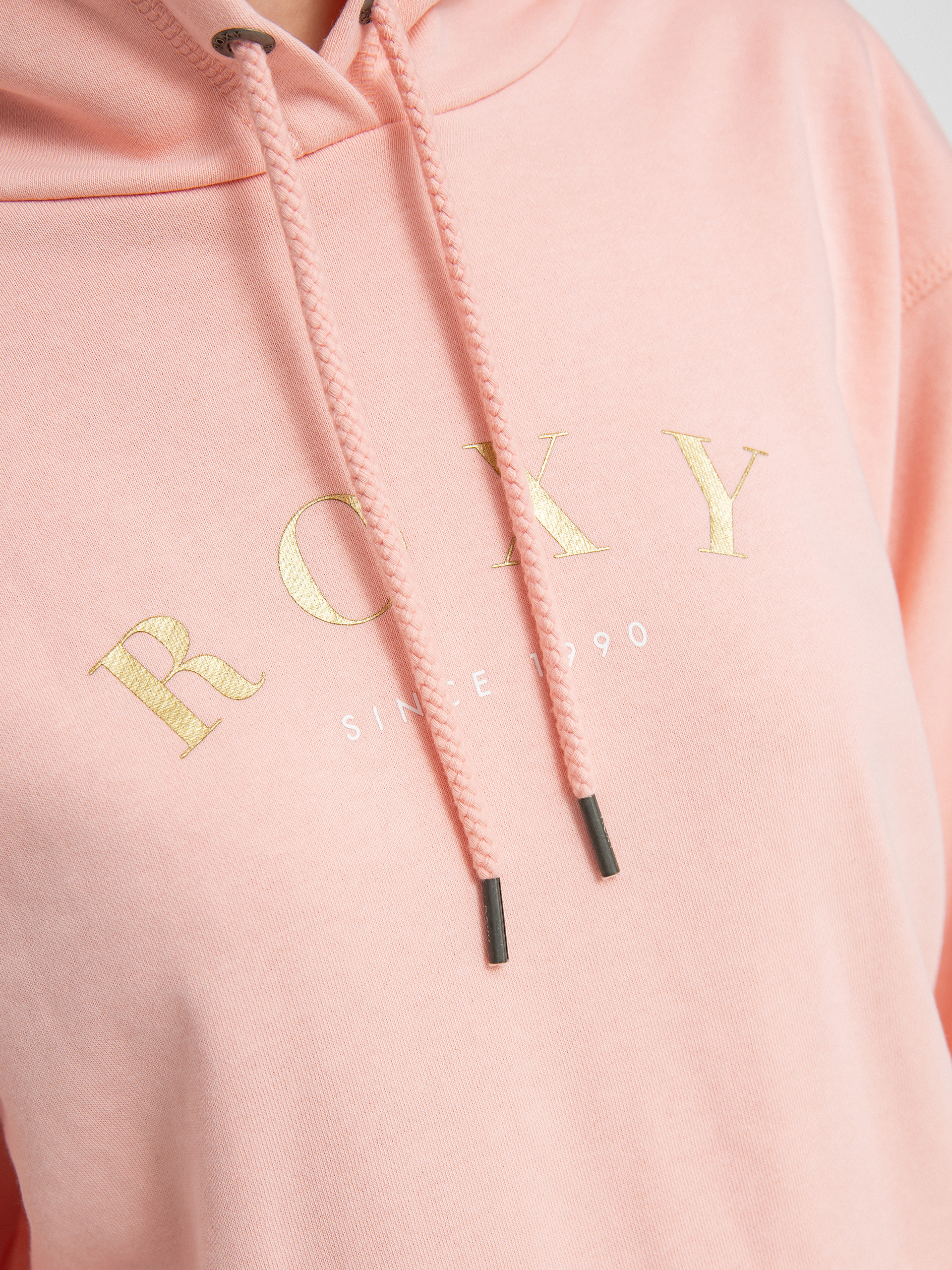Bluza z kapturem Roxy Surf Stoked HD Wmn (powder pink)