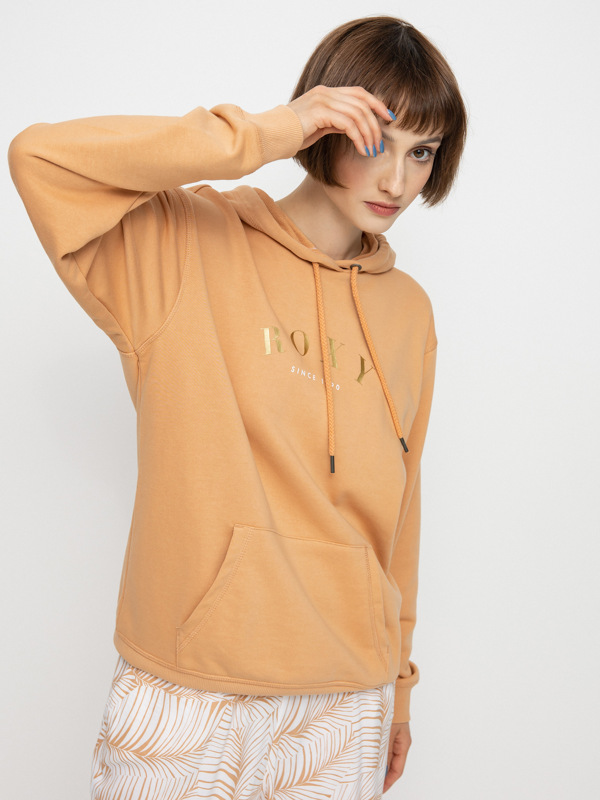 Bluza z kapturem Roxy Surf Stoked HD Wmn (toast)