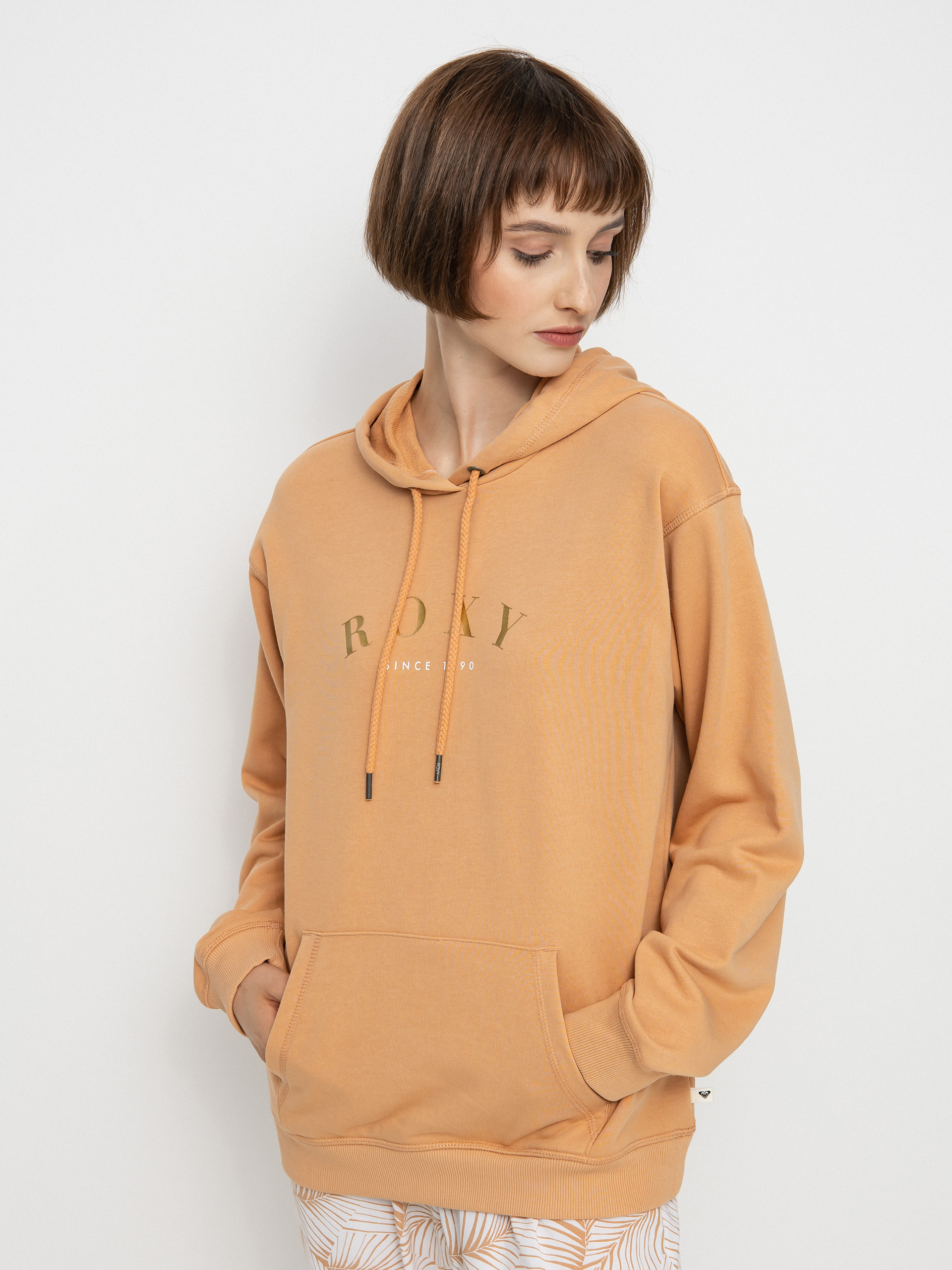 Bluza z kapturem Roxy Surf Stoked HD Wmn (toast)