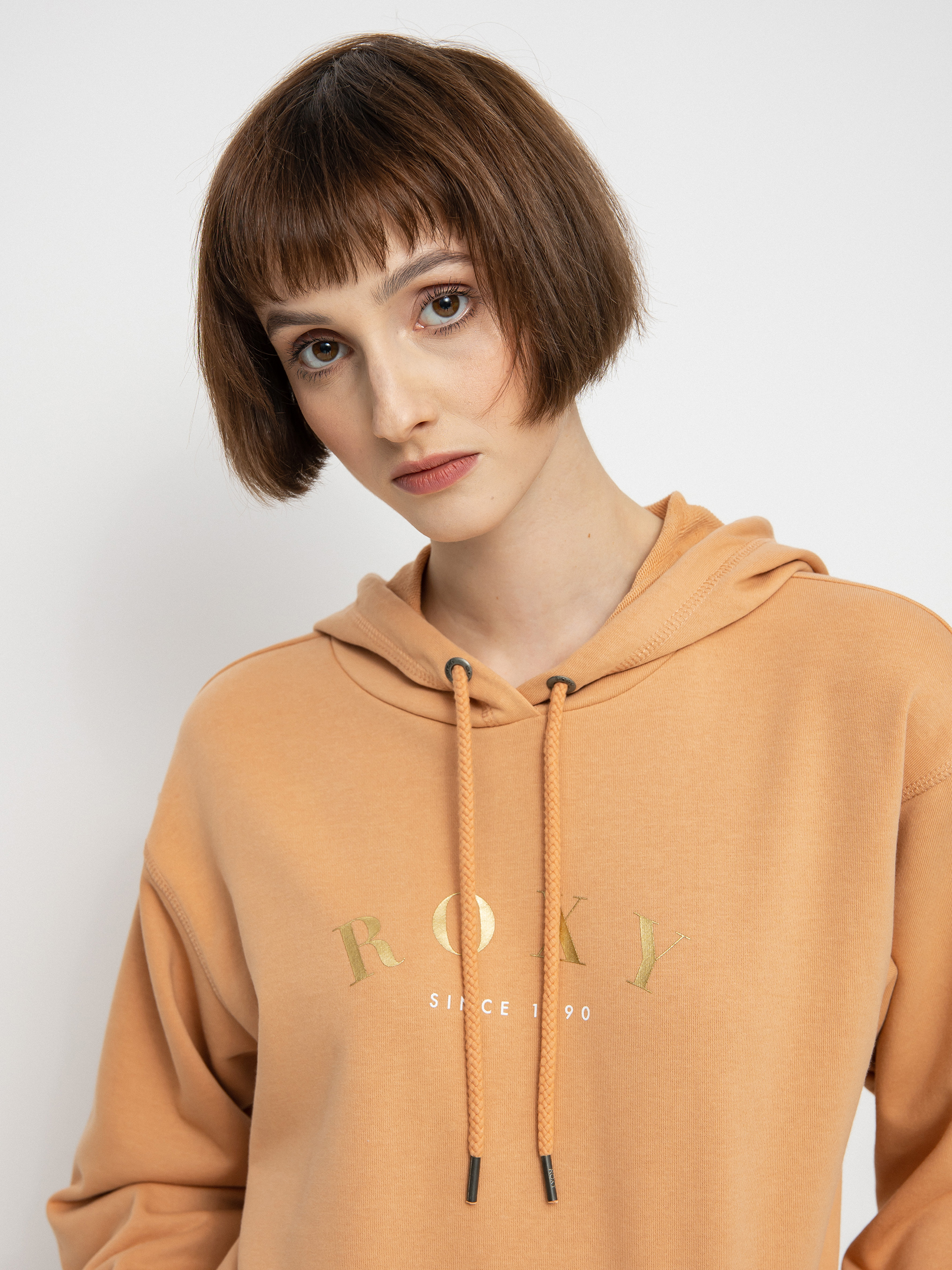 Bluza z kapturem Roxy Surf Stoked HD Wmn (toast)