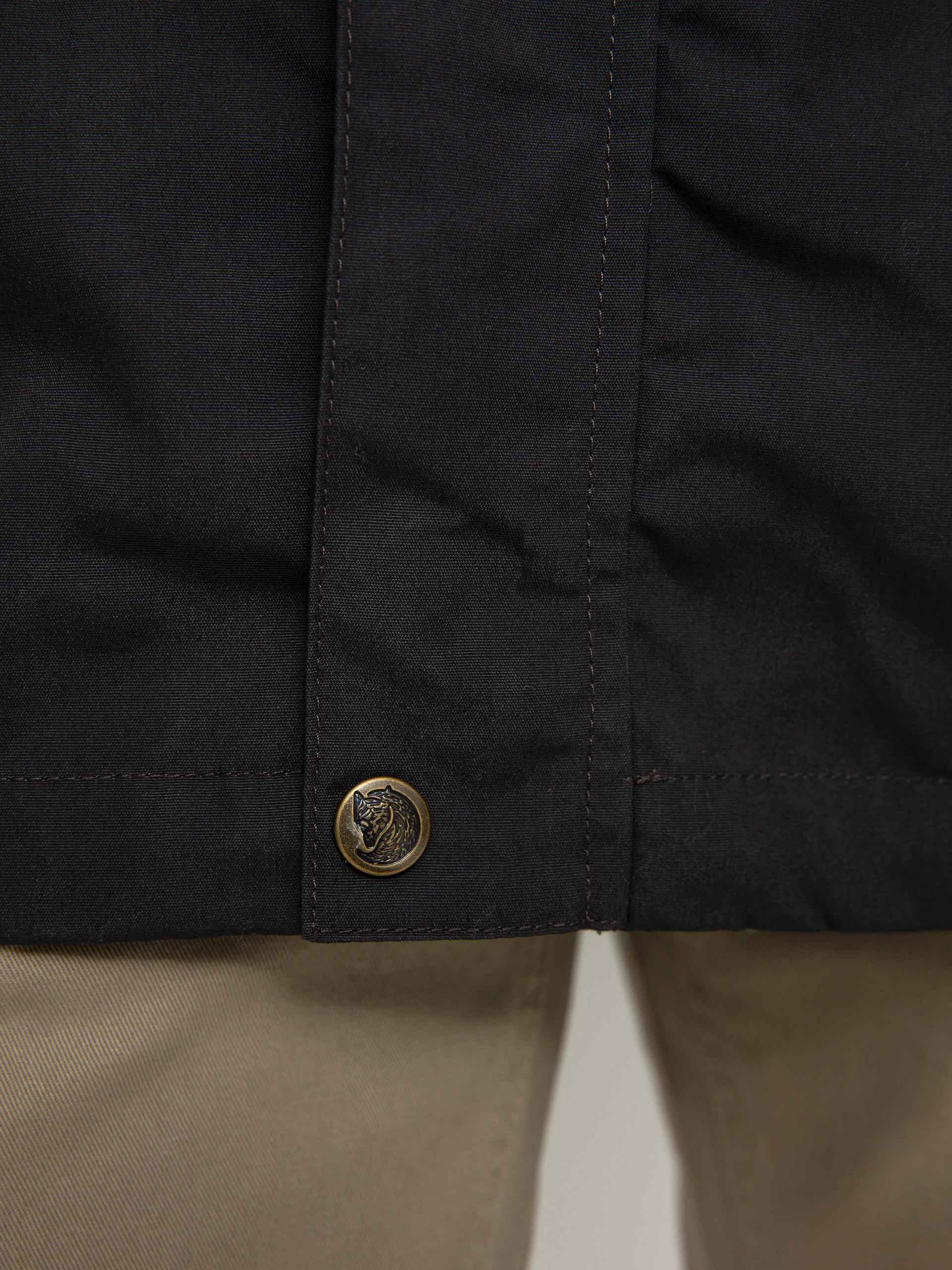 Kurtka Fjallraven Kaipak (dark grey/black)