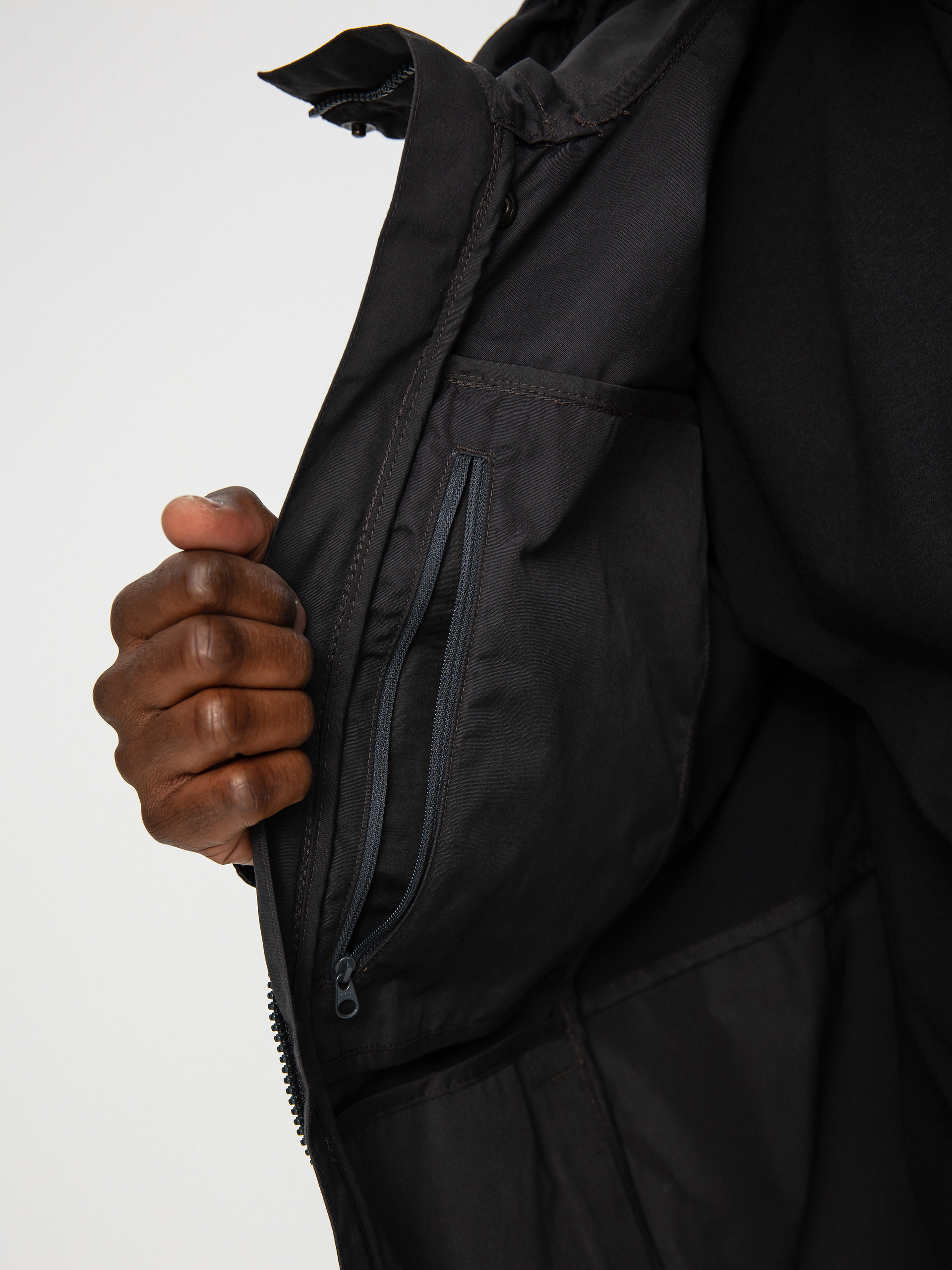 Kurtka Fjallraven Kaipak (dark grey/black)