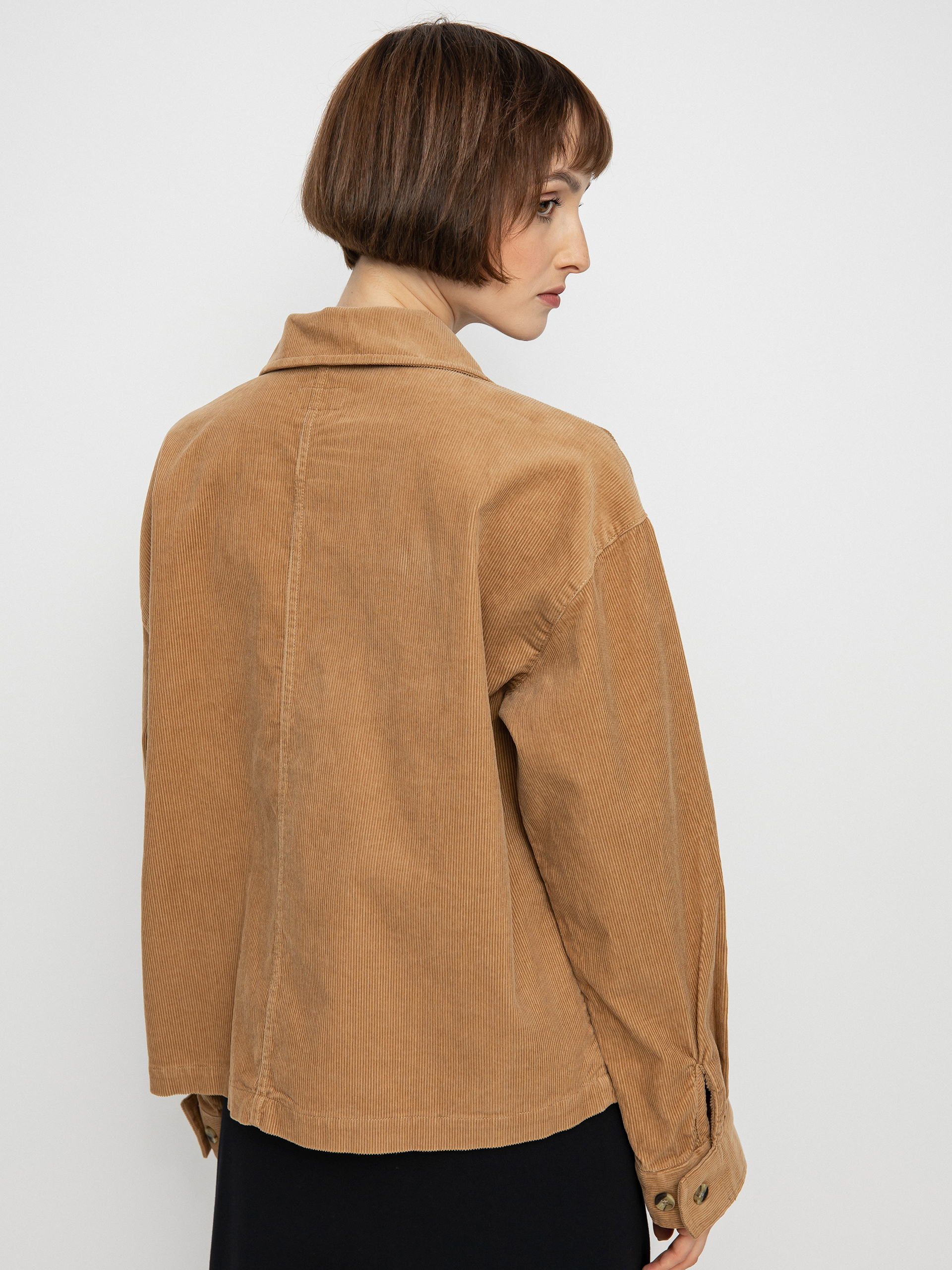 Koszula Brixton Bowery Corduroy Flannel Ls Wmn (mojave)