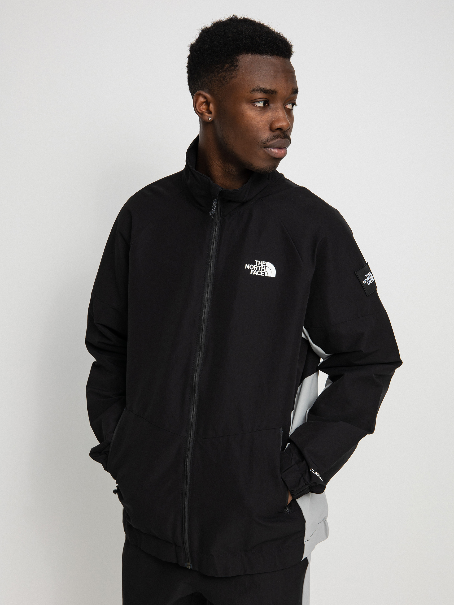 Kurtka The North Face Phlego Track Top (tnf black/meld grey)