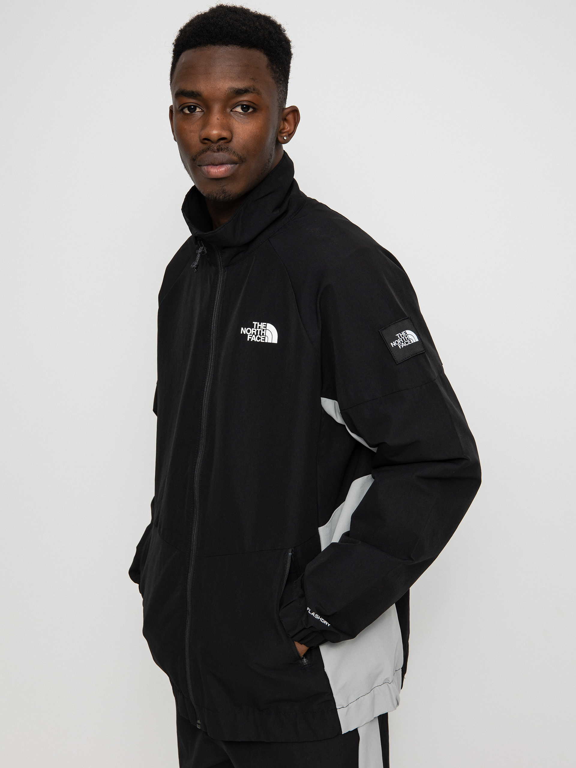 Kurtka The North Face Phlego Track Top (tnf black/meld grey)