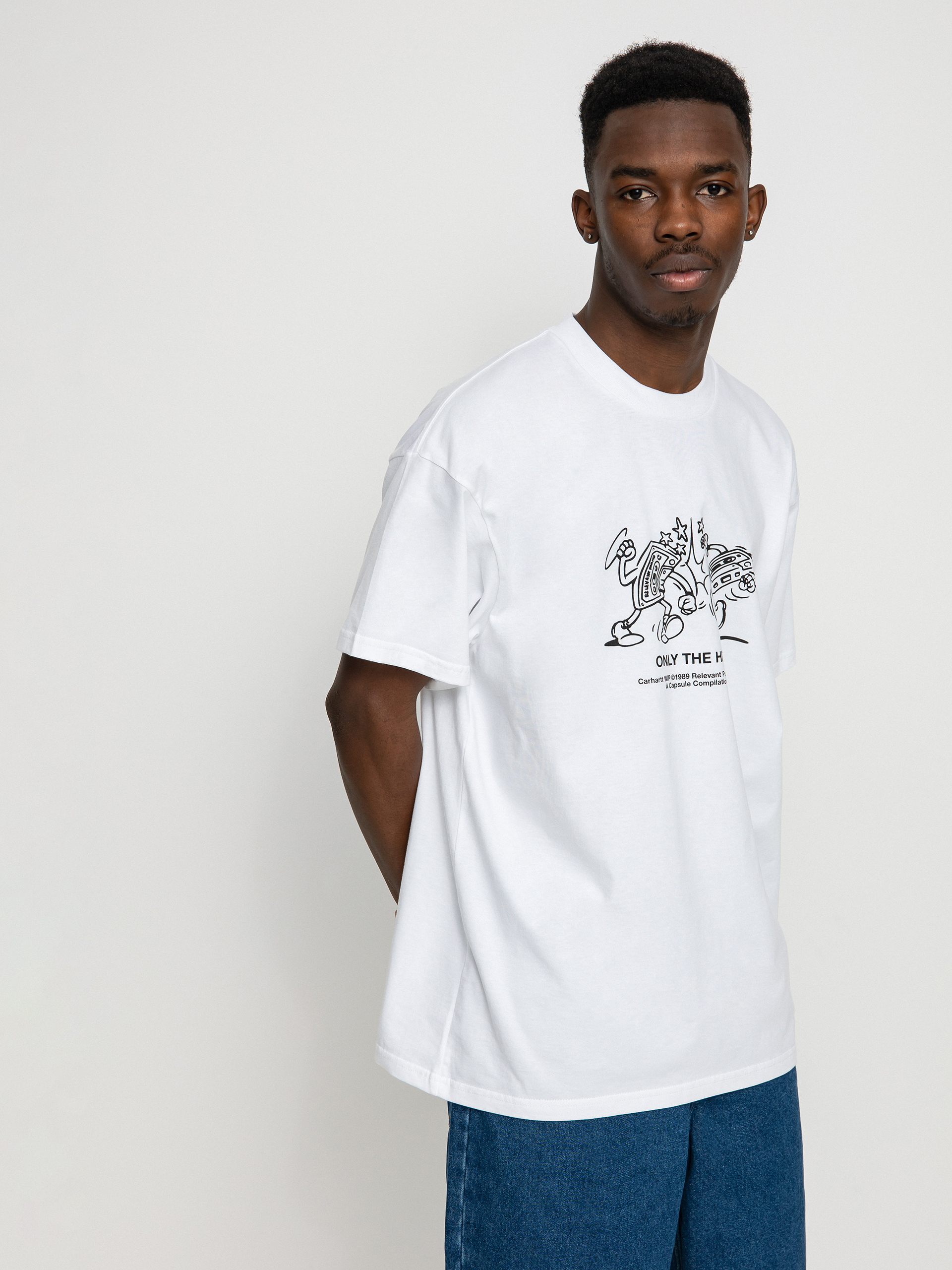T-shirt Carhartt WIP X Relevant Parties Vol 2 (white/black)