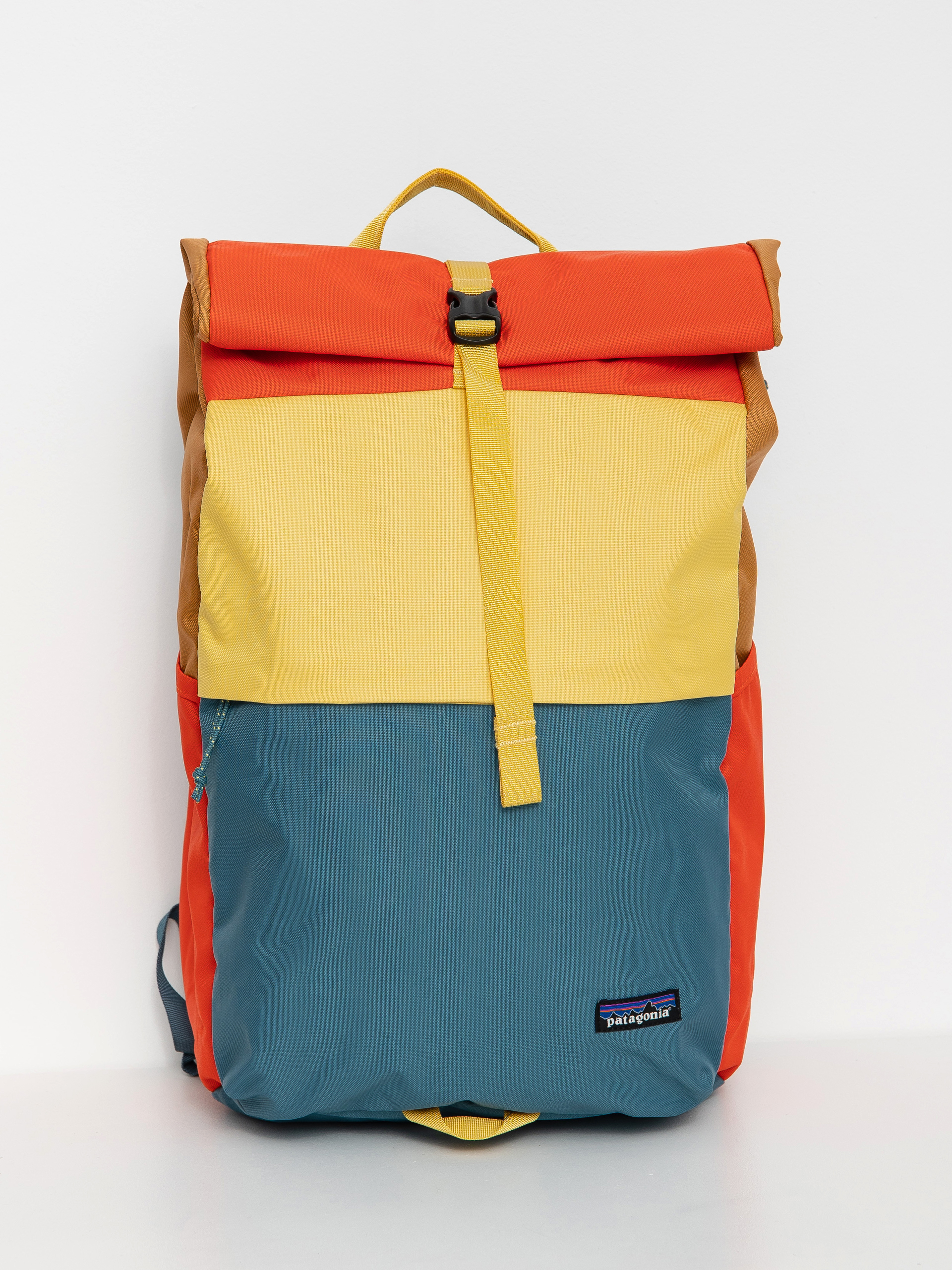 Plecak Patagonia Arbor Roll Top Pack (patchwork surfboard yellow)