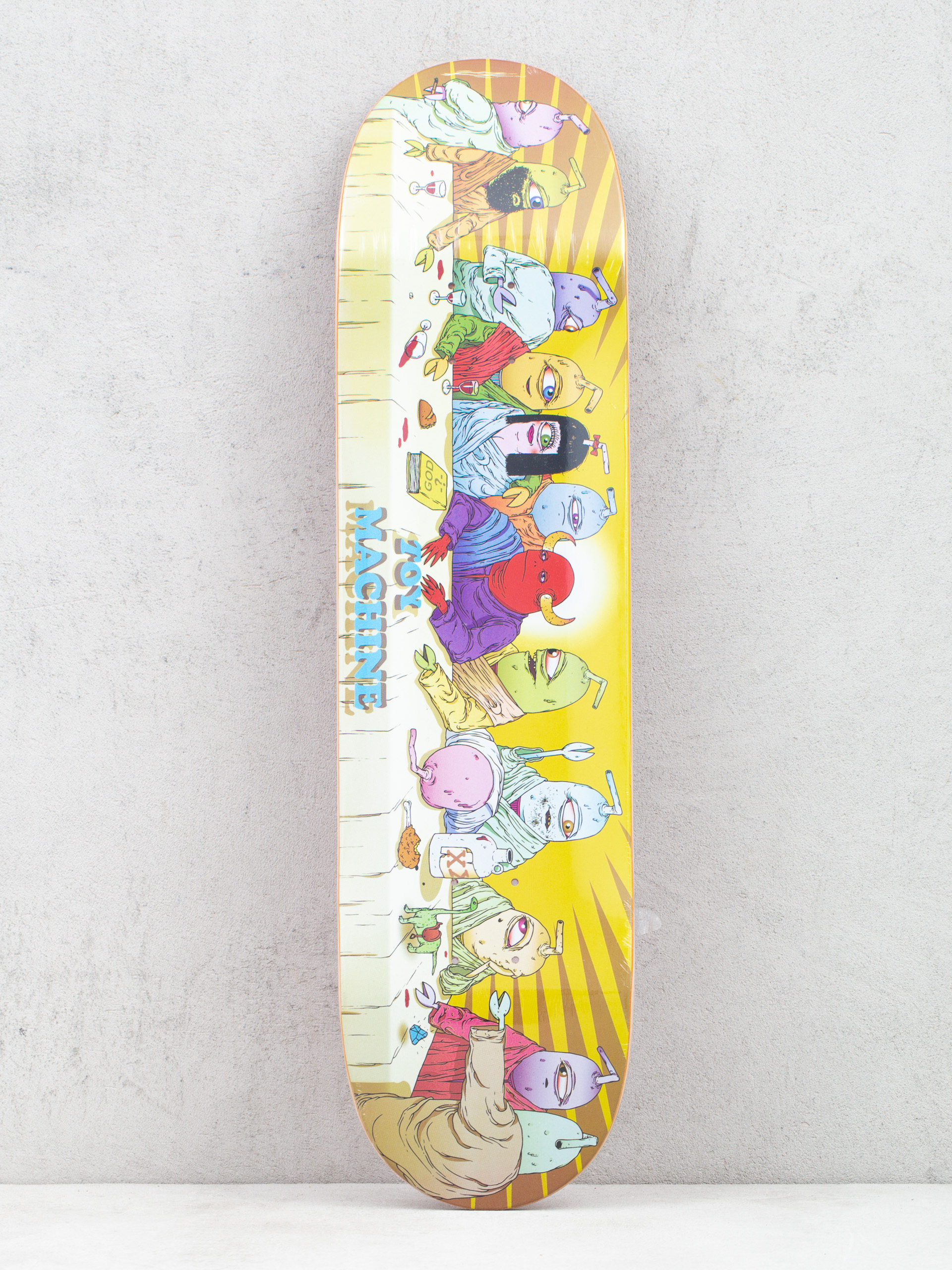 Deck Toy Machine Last Supper (yellow/multi)