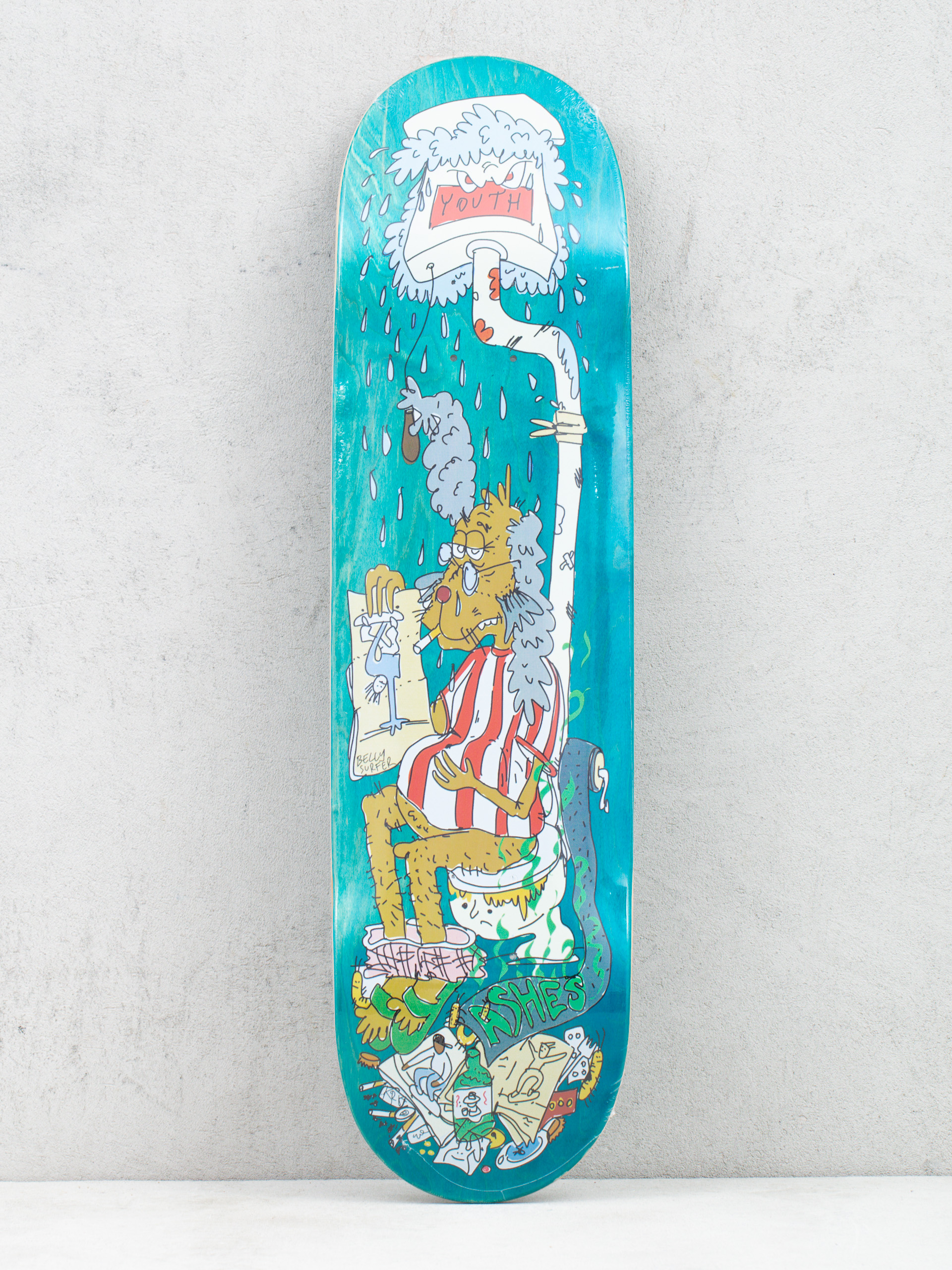 Deck Youth Skateboards X Ashes Old Dog (teal)