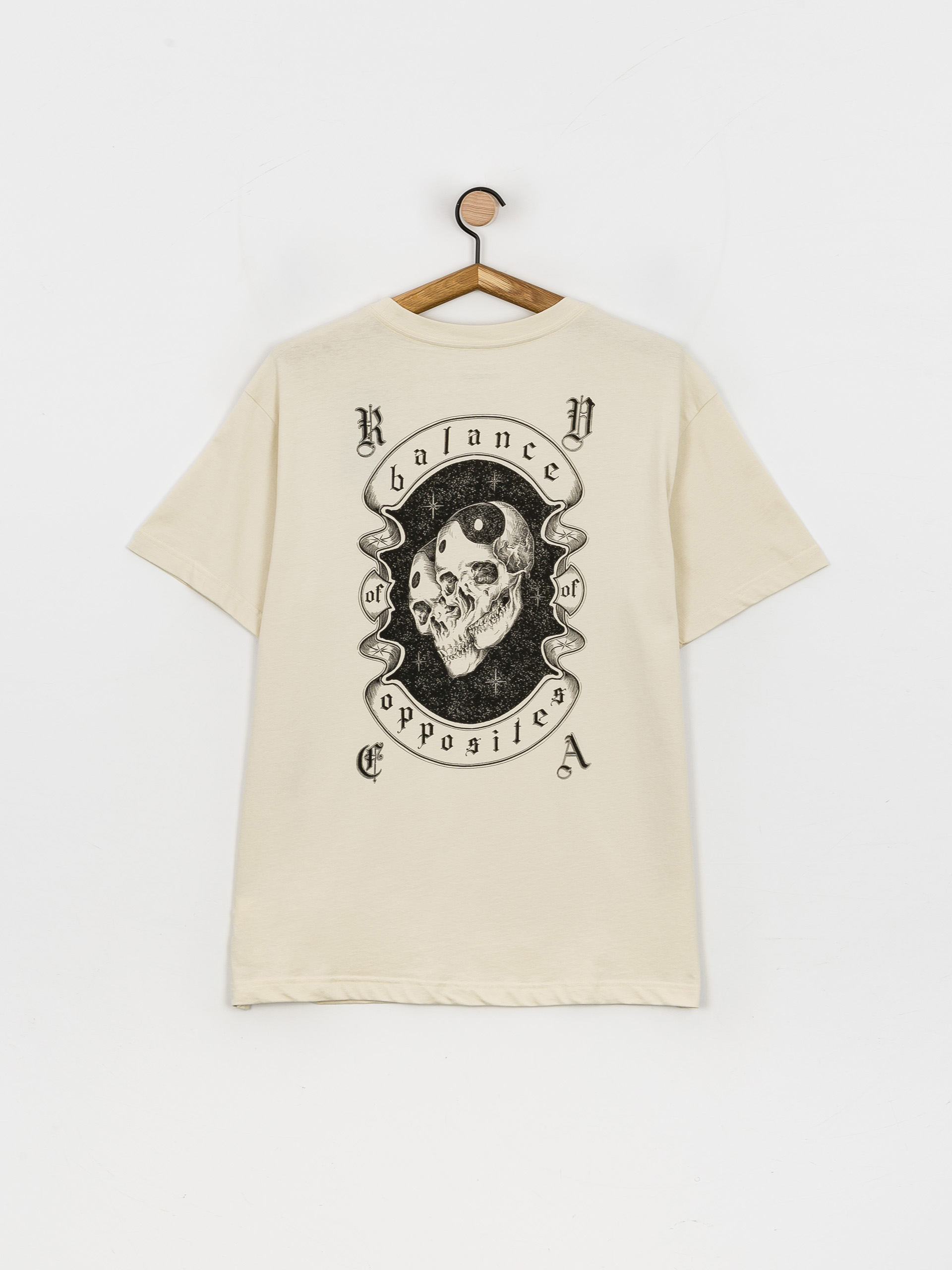 T-shirt RVCA Cosmic Crew (silver bleach)