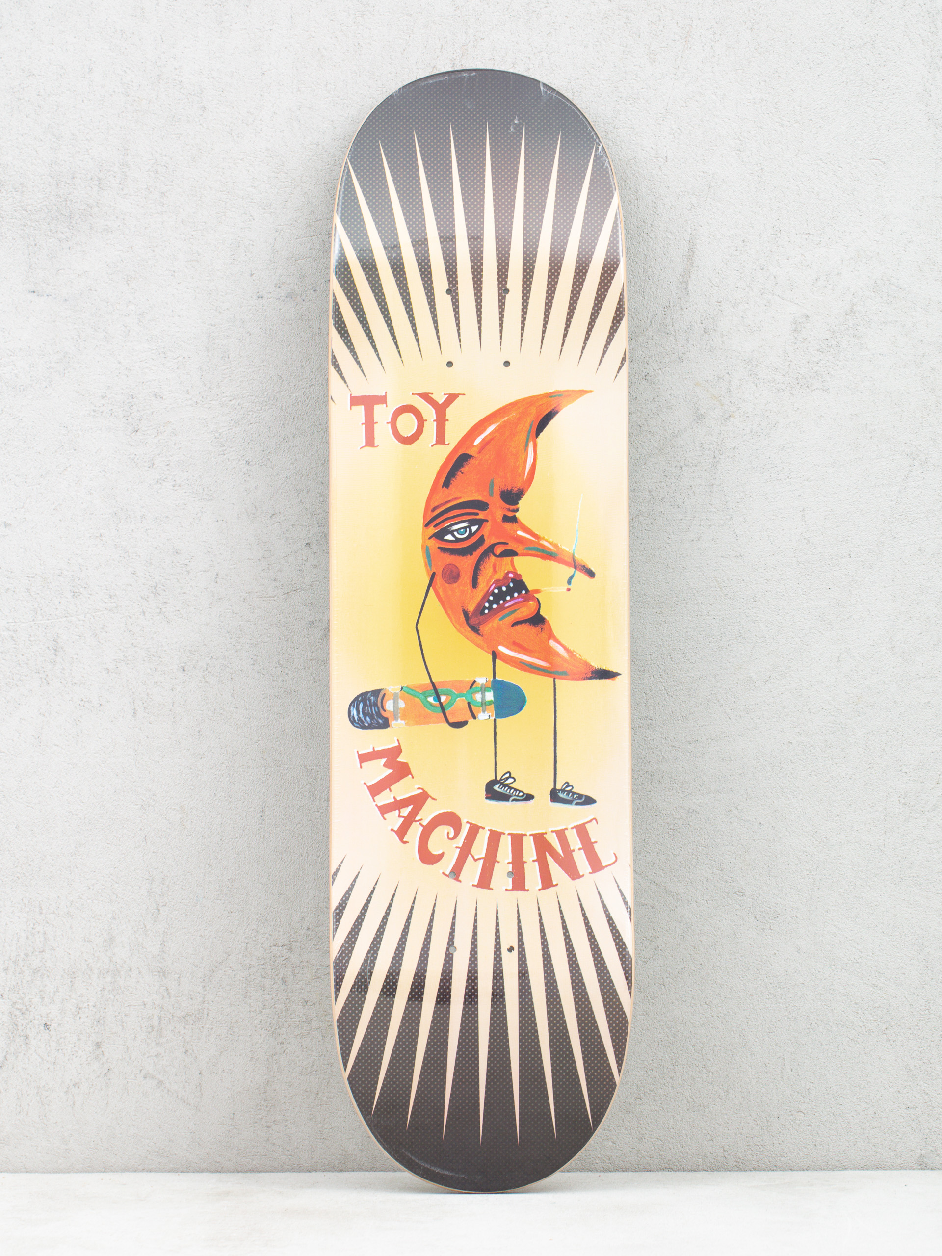Deck Toy Machine Moon Man (black/yellow)