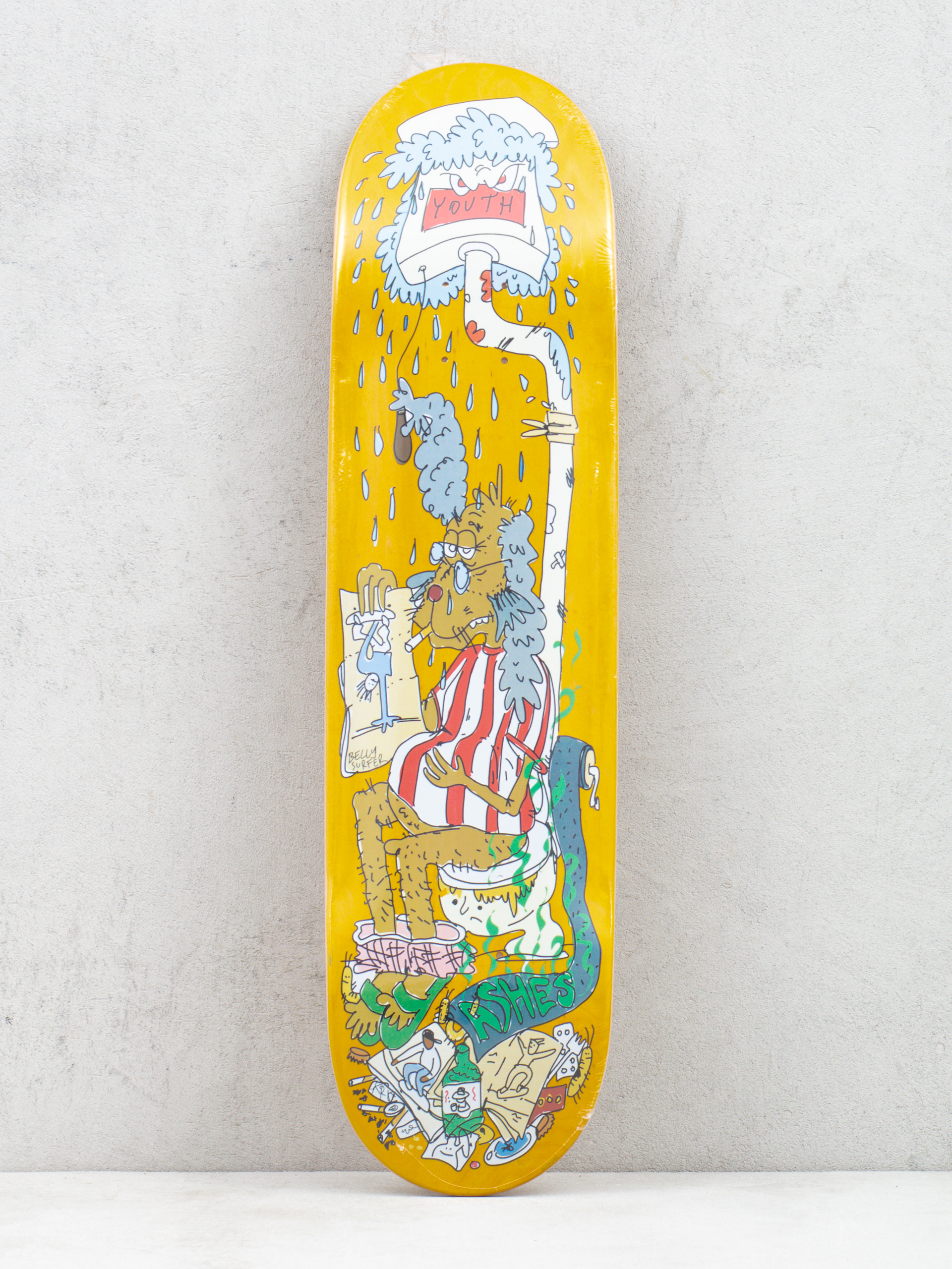 Deck Youth Skateboards X Ashes Old Dog (yellow)