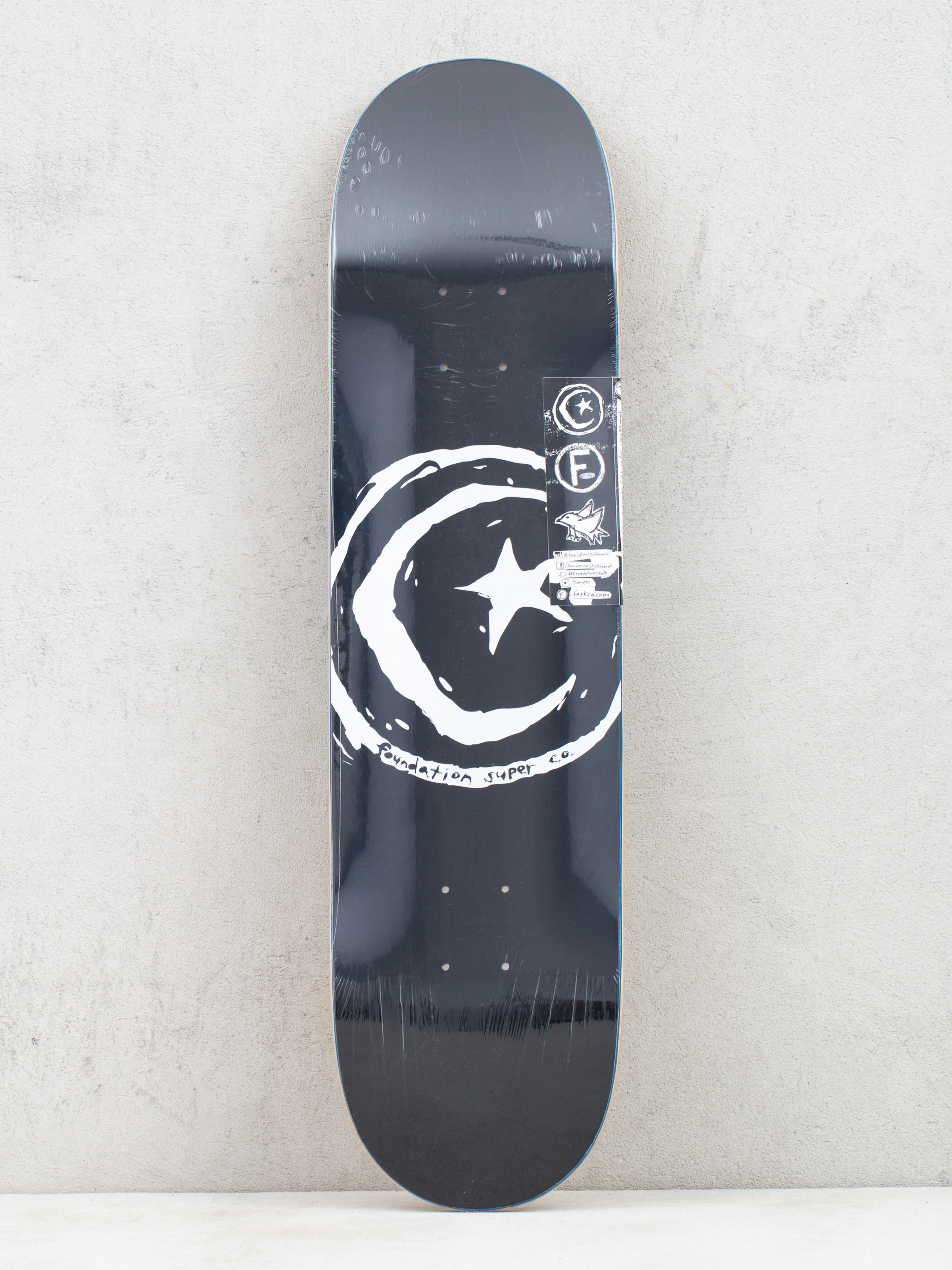 Deck Foundation Star And Moon (black)