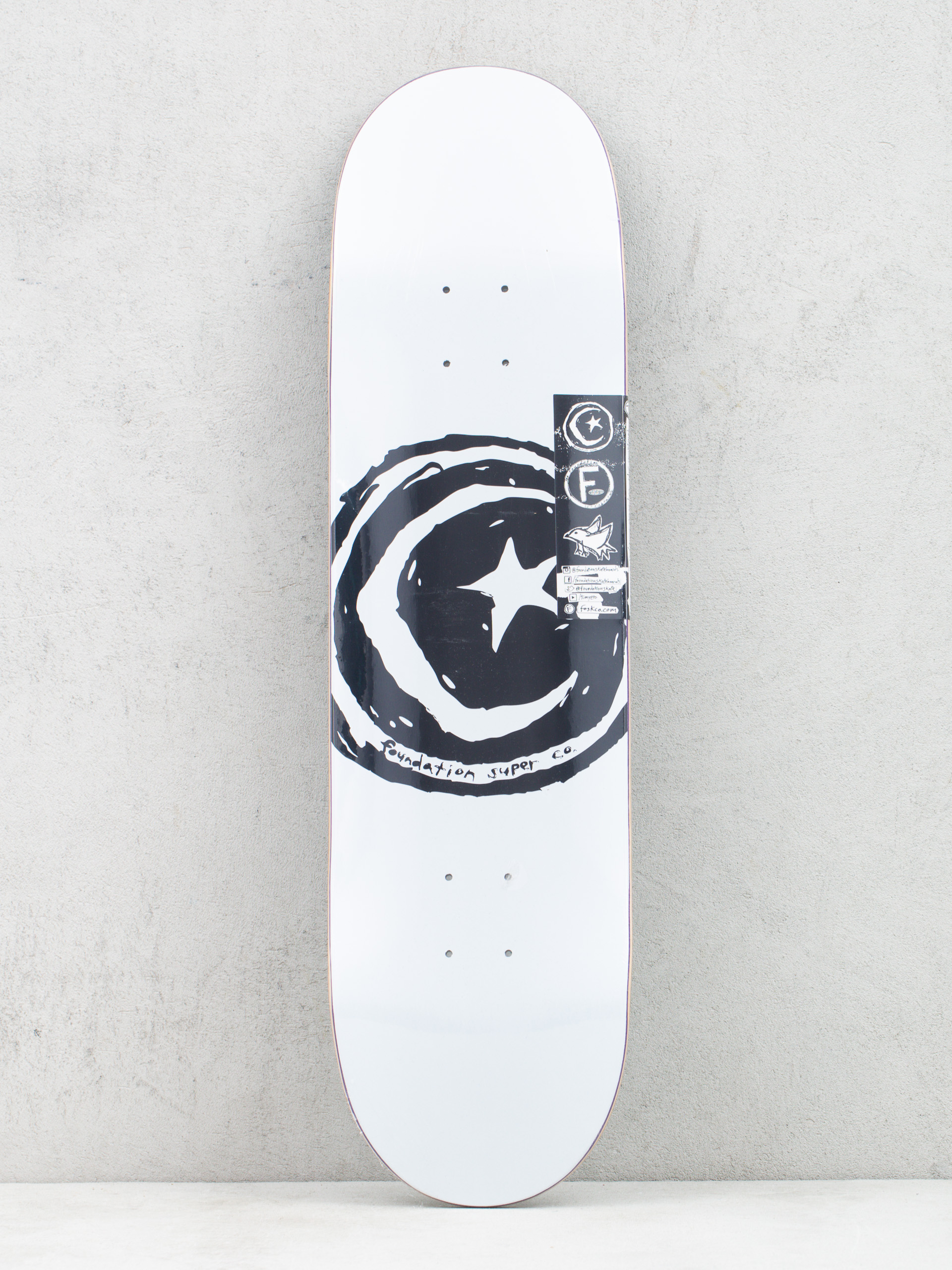 Deck Foundation Star And Moon (white)