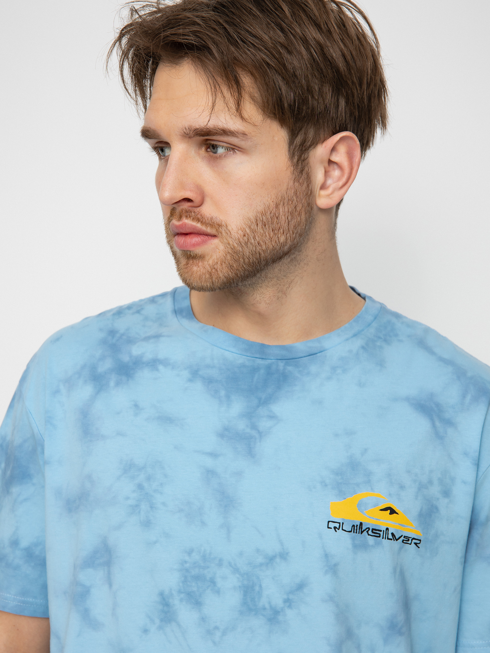 T-shirt Quiksilver Slow Dive (faded denim)