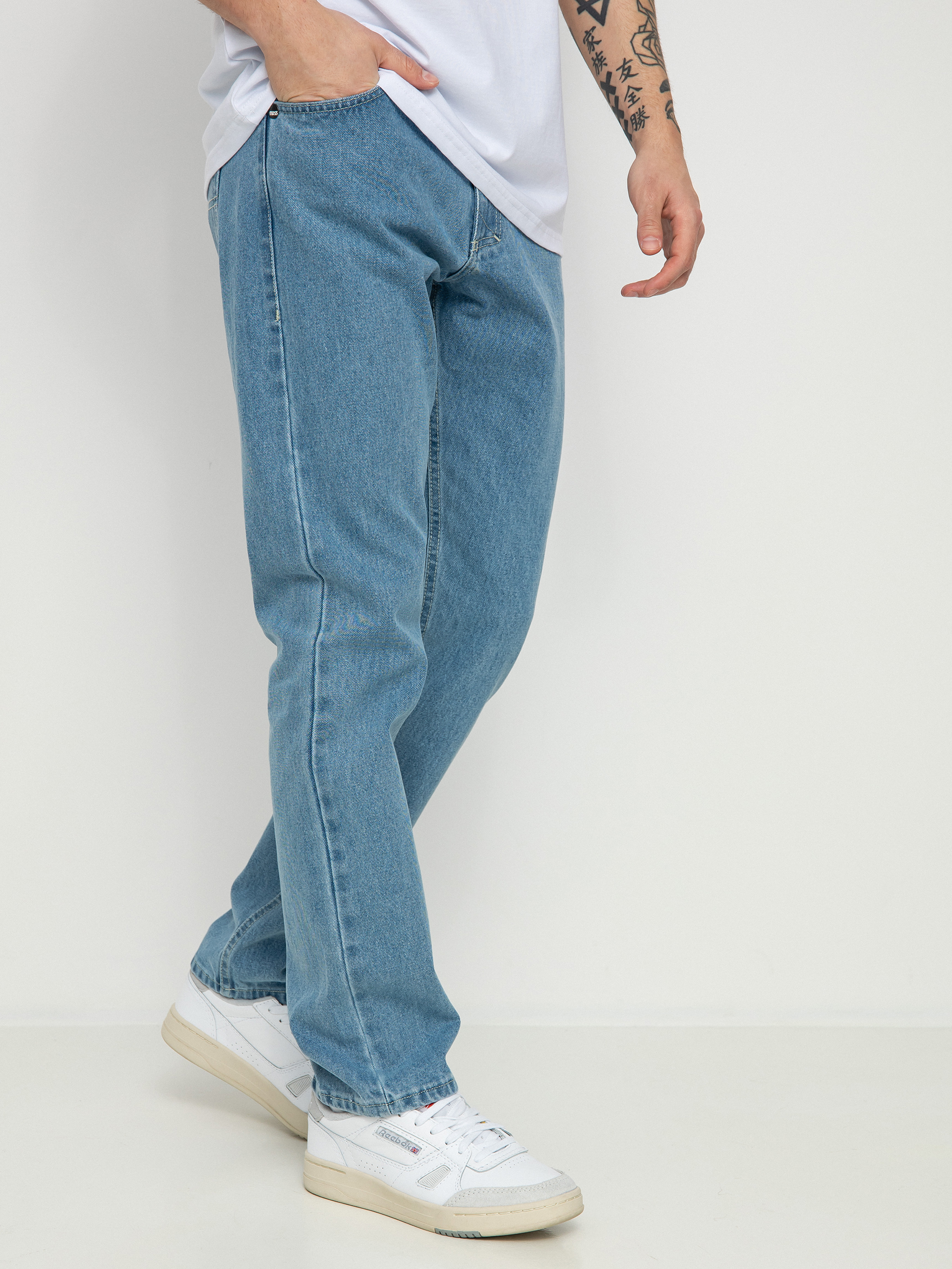 Spodnie MassDnm Base Jeans Regular Fit (light blue)