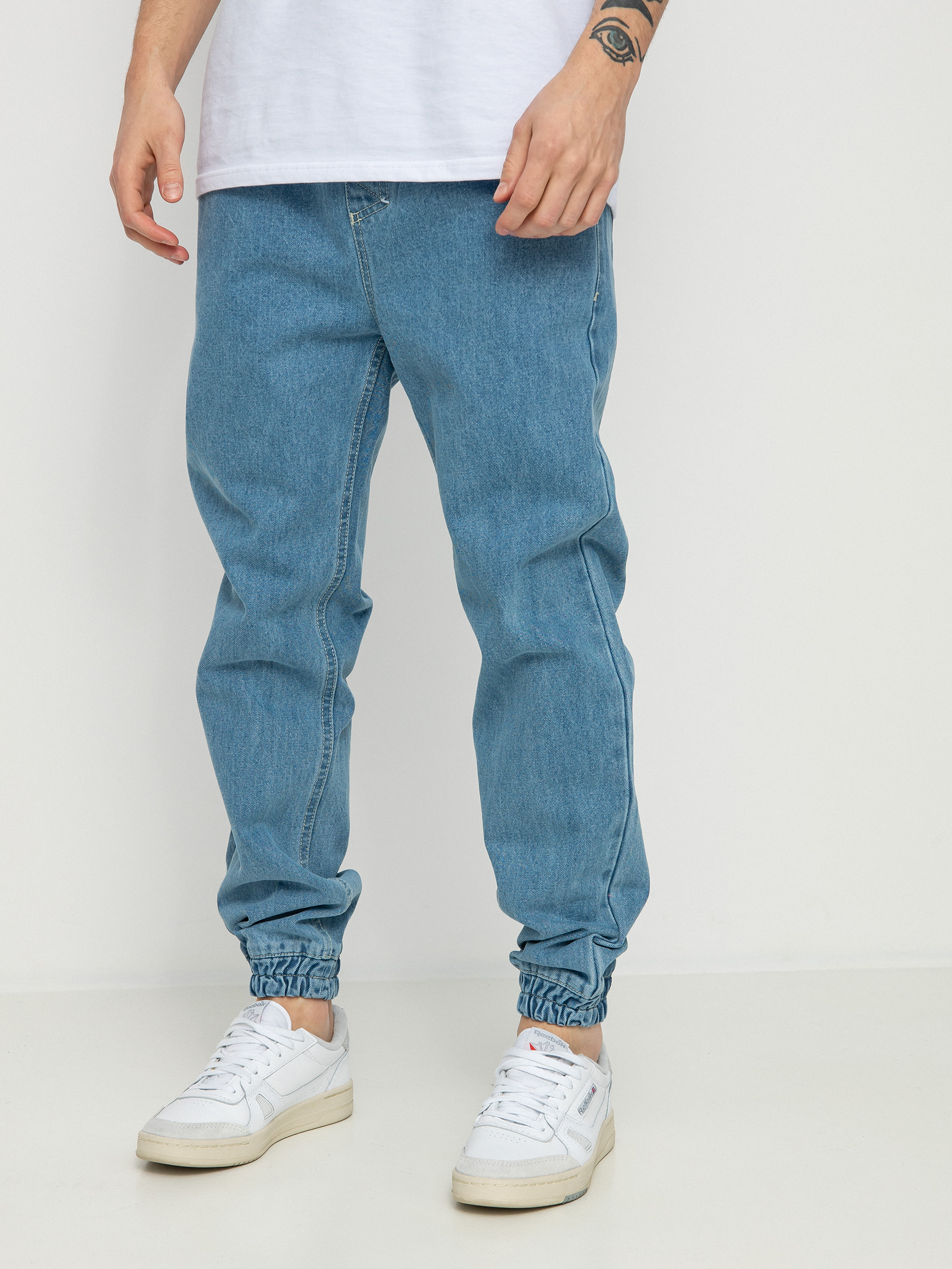 Spodnie MassDnm Signature Joggers Jeans Sneaker Fit (light blue)