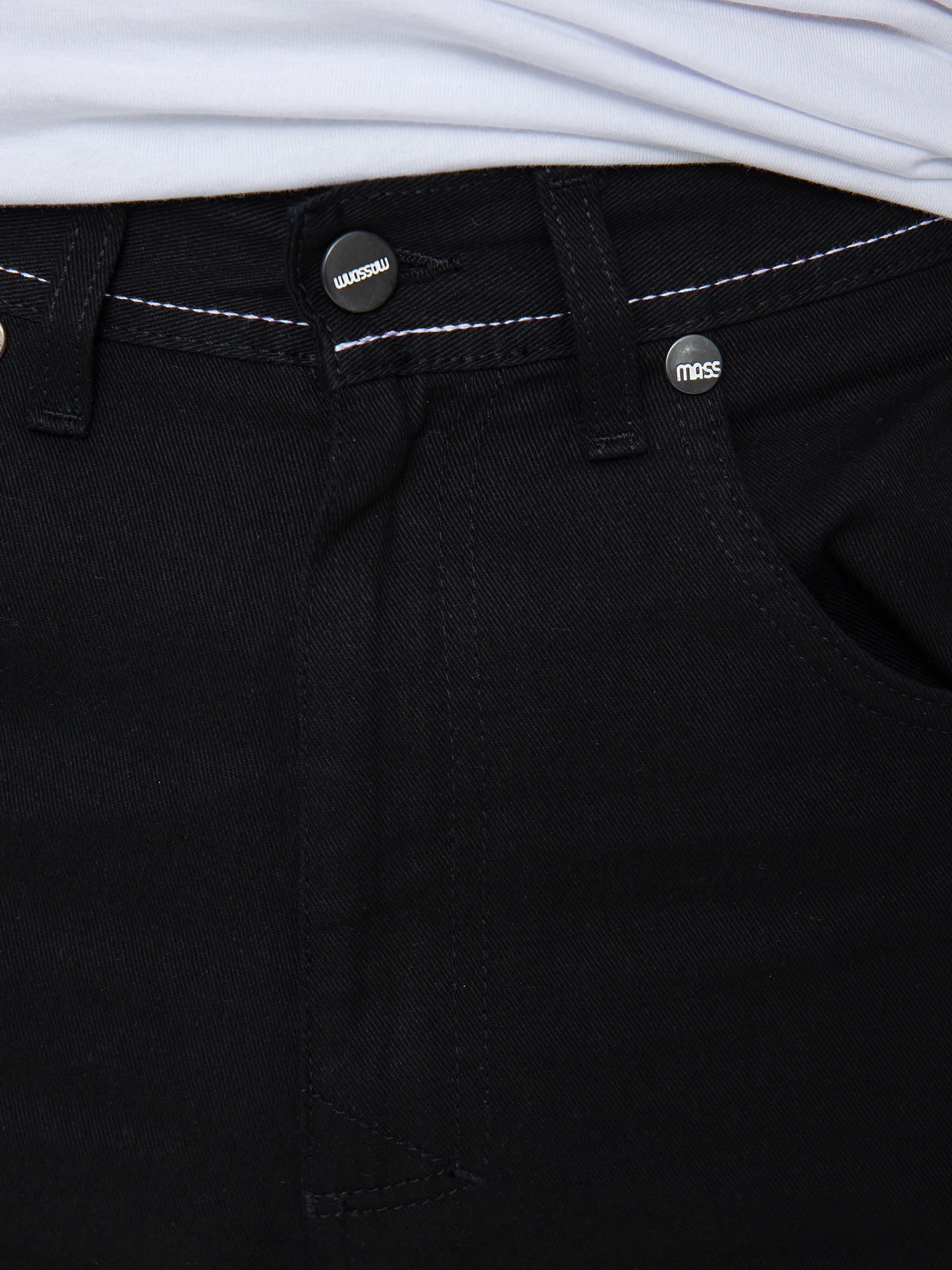 Spodnie MassDnm Slang Baggy Fit (black)