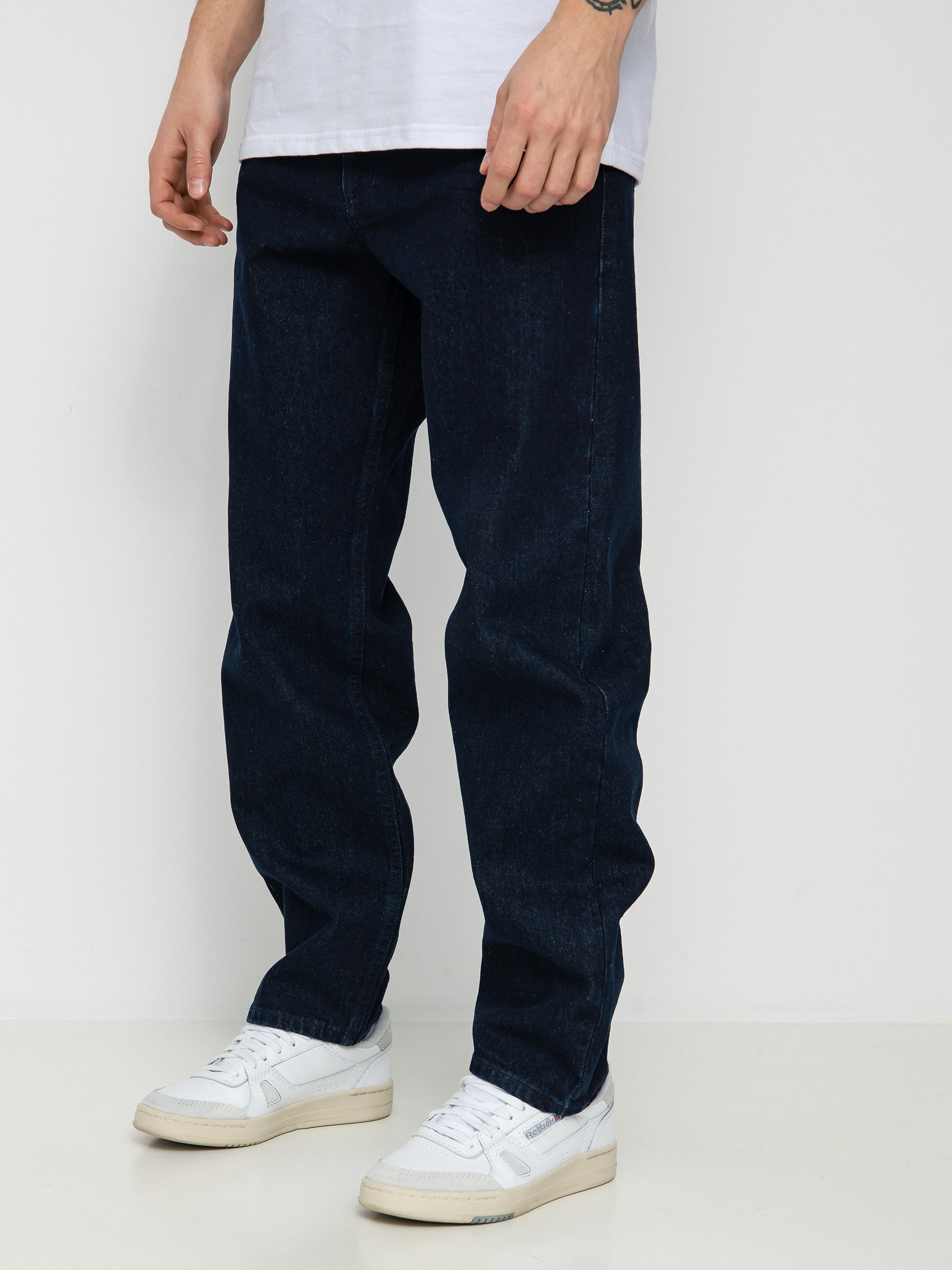 Spodnie MassDnm Craft Jeans Baggy Fit (dark blue)