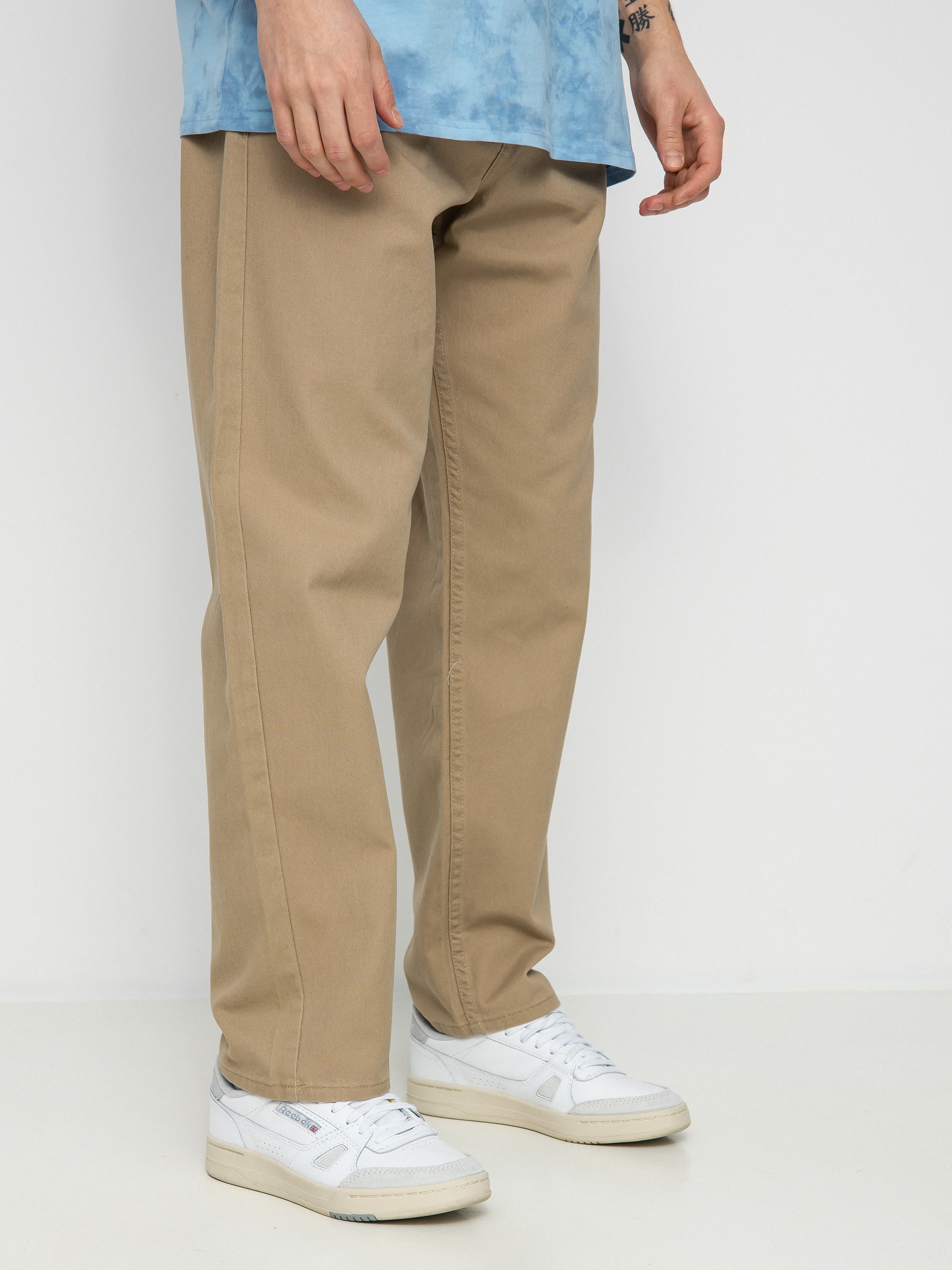 Spodnie MassDnm Slang Baggy Fit (beige)