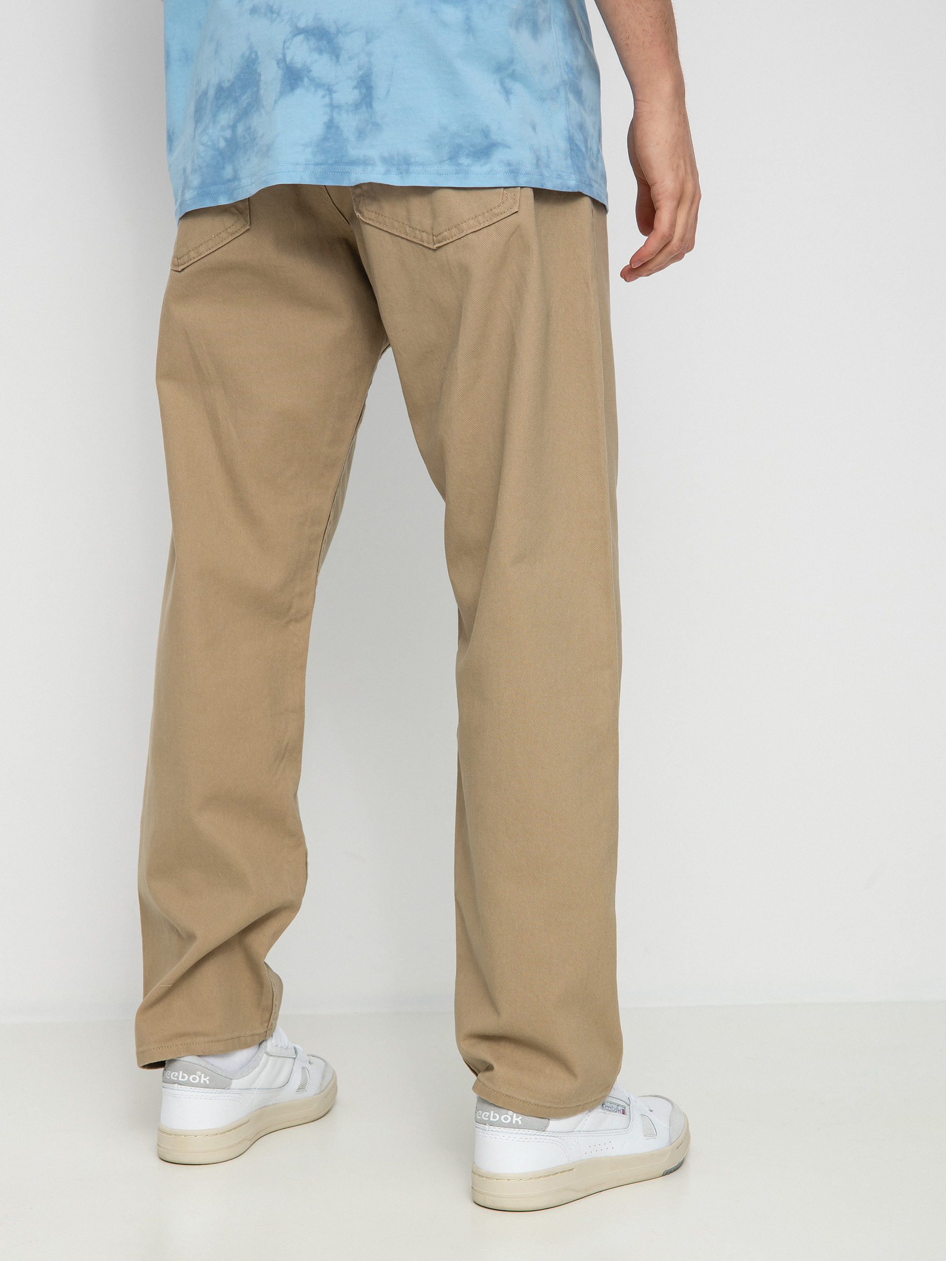 Spodnie MassDnm Slang Baggy Fit (beige)