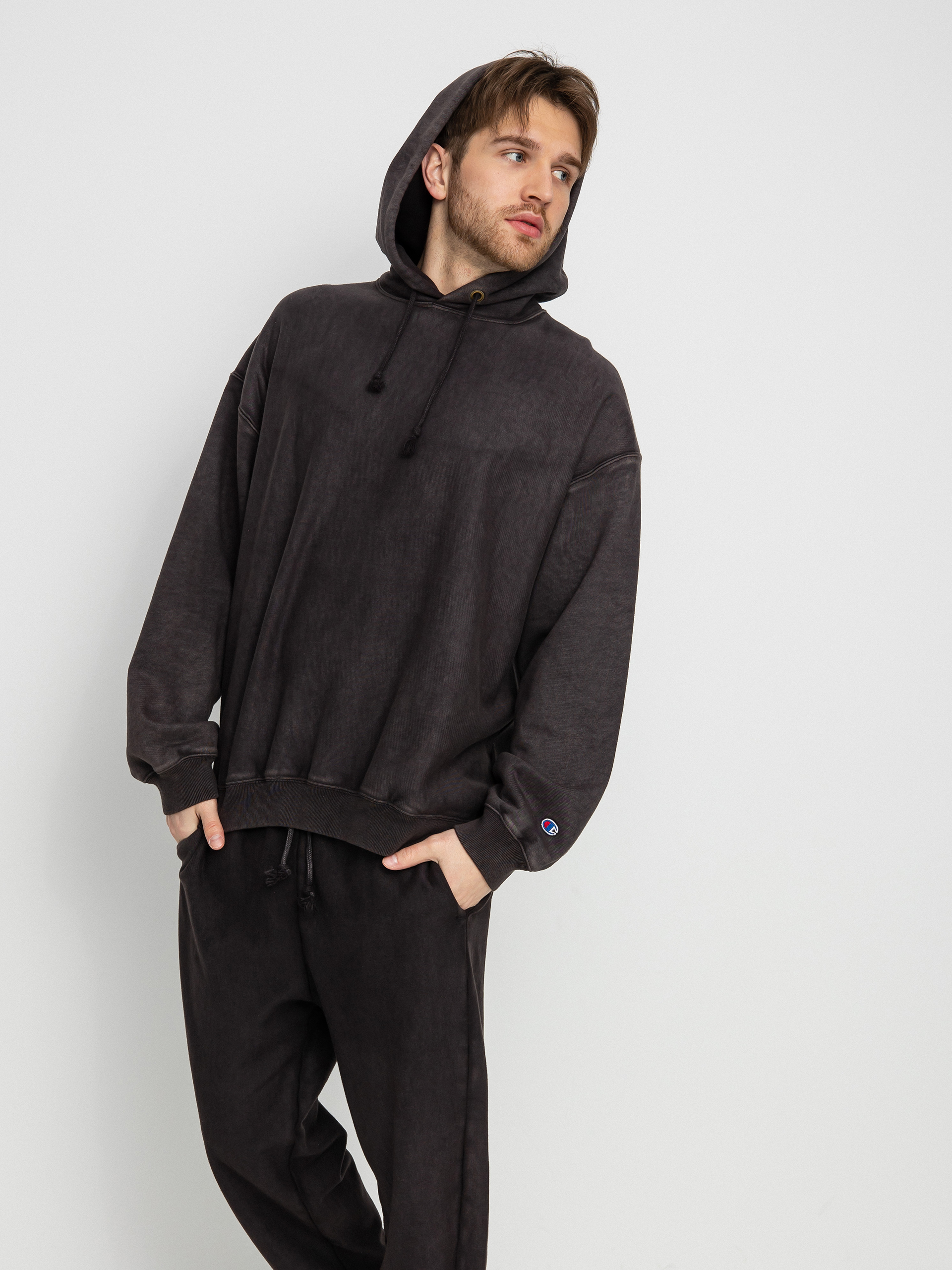 Bluza z kapturem Champion Hooded Sweatshirt 217240 HD (nbk)