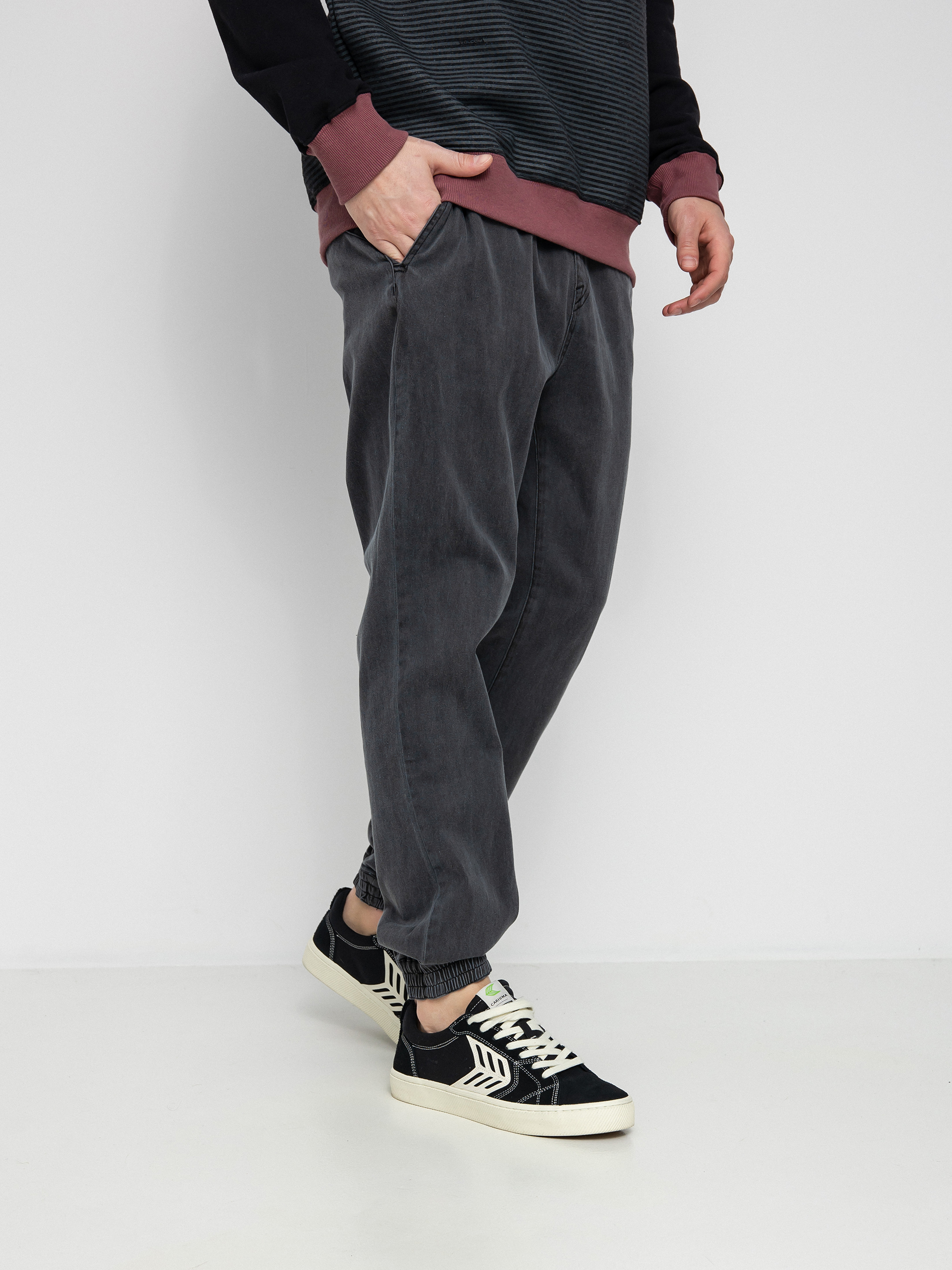 Spodnie Volcom Denim Jogger (fade to black)