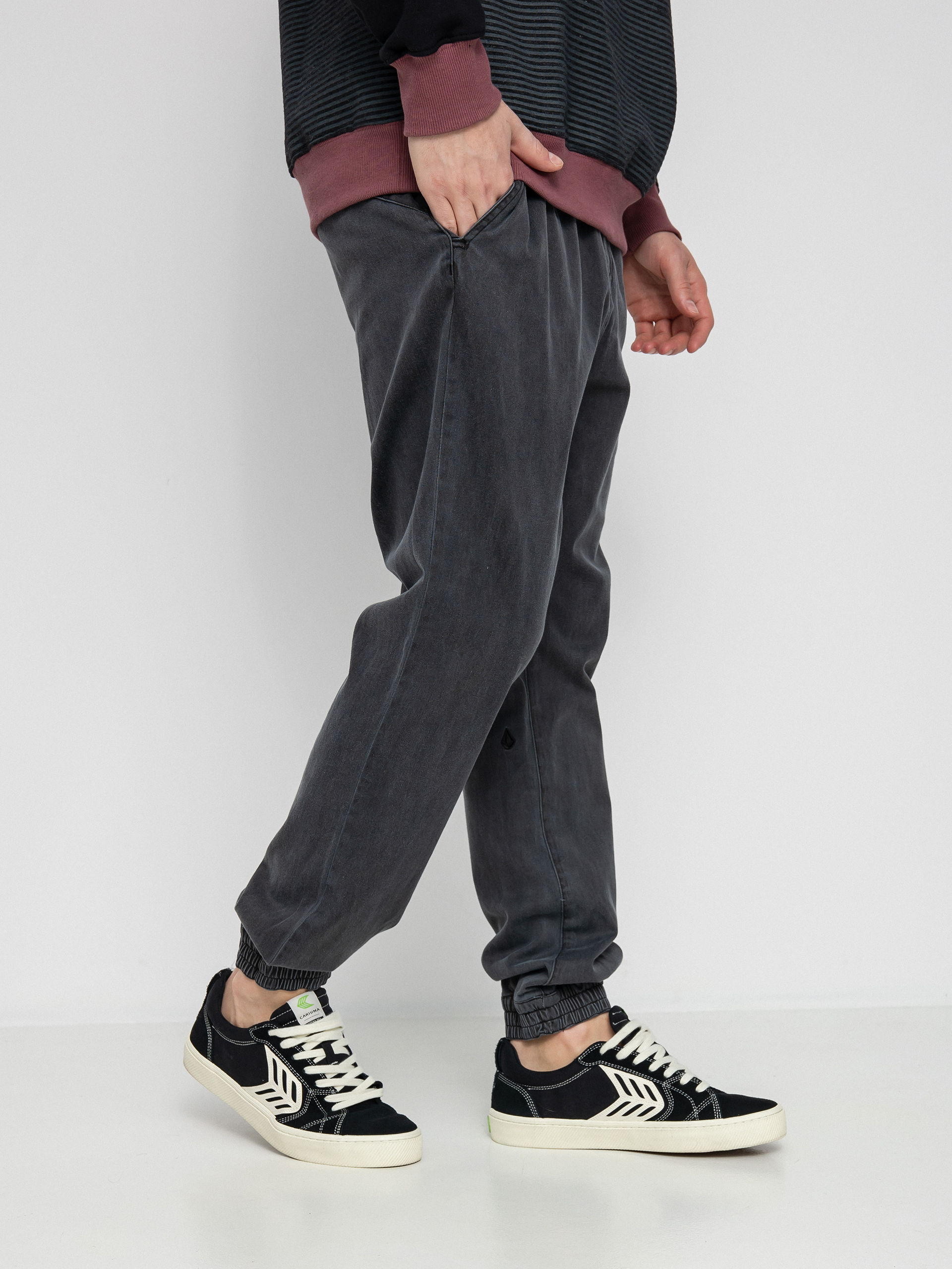Spodnie Volcom Denim Jogger (fade to black)