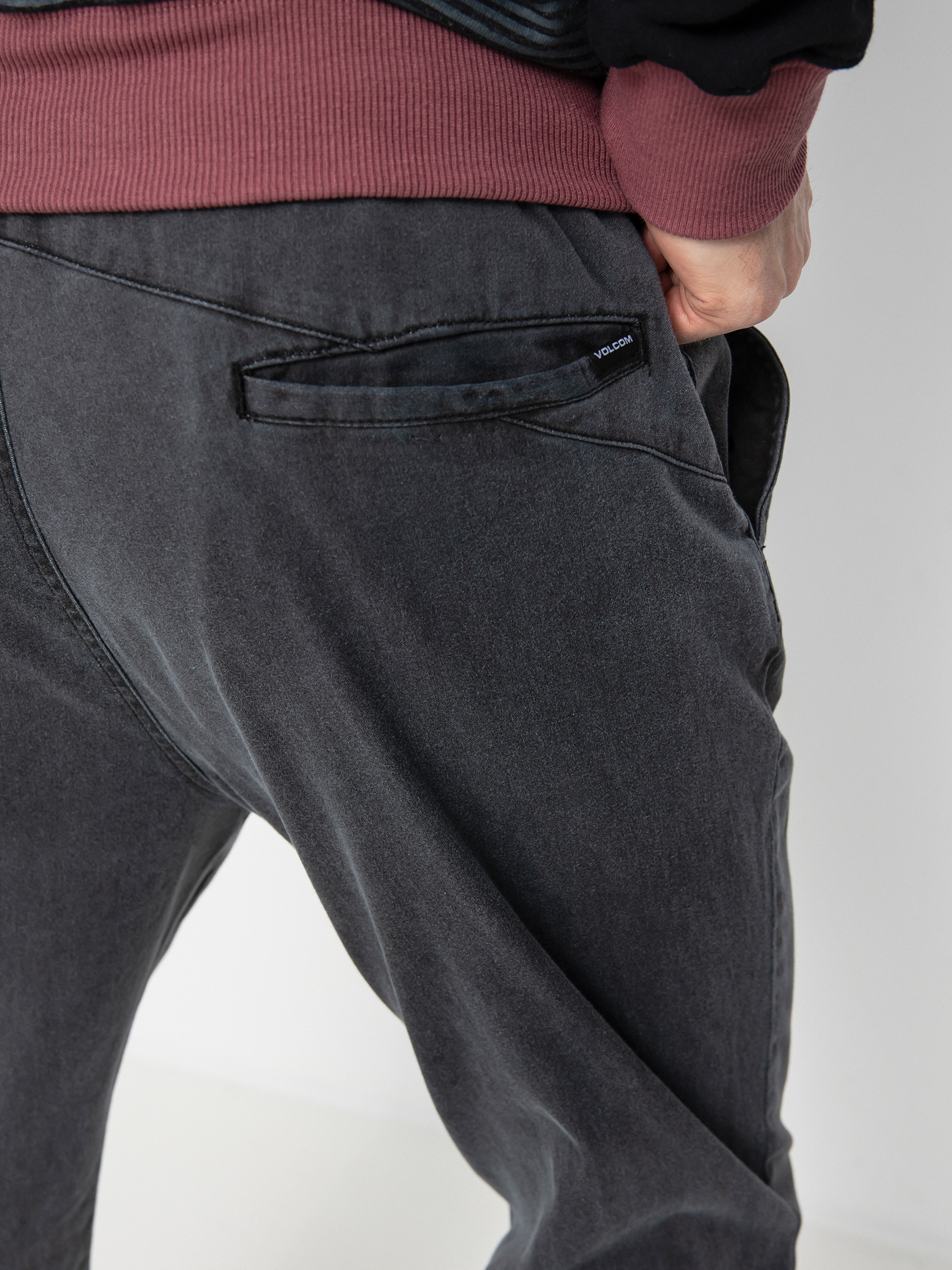 Spodnie Volcom Denim Jogger (fade to black)