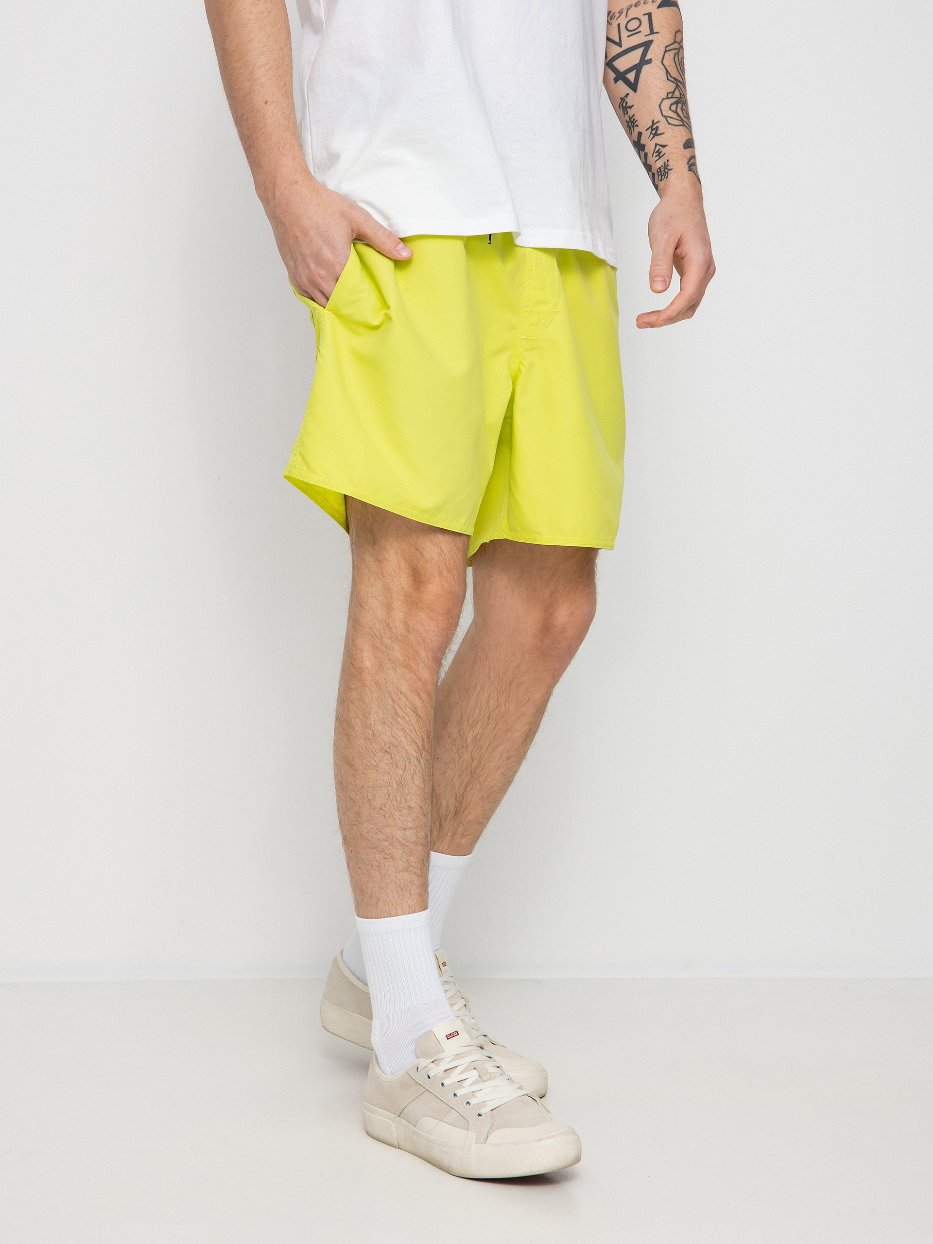 Boardshorty Volcom Lido Solid Trunk 16 (limeade)