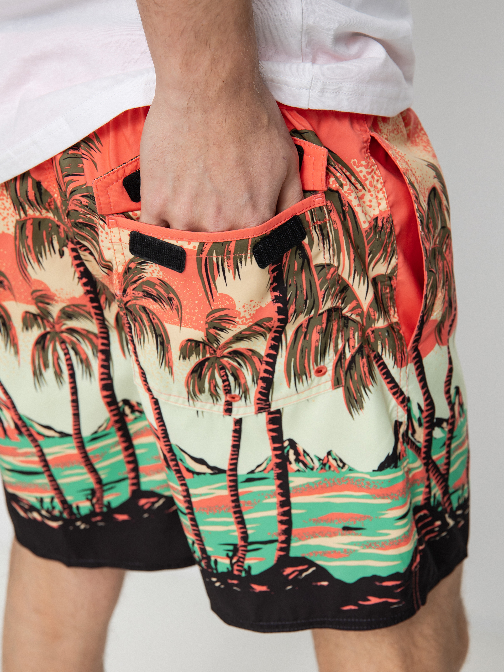 Boardshorty Volcom Novelty Trunk 17 (living coral)