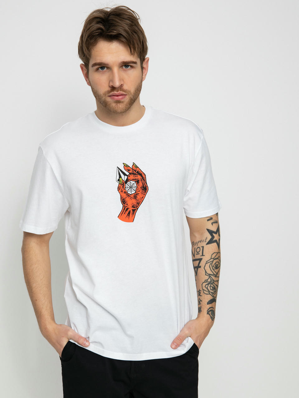 T-shirt Volcom Volcom Zombie Bsc (white)