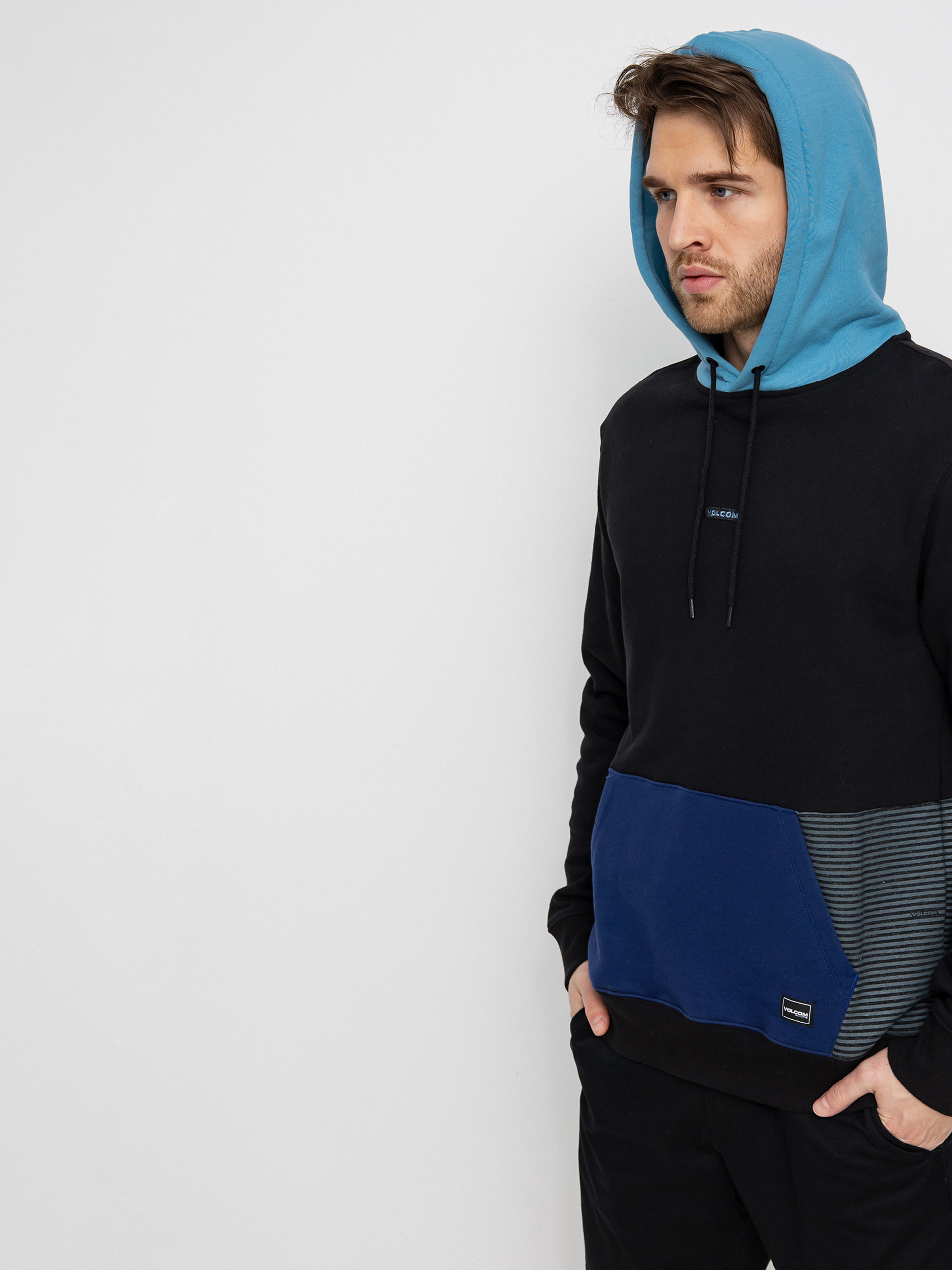Bluza z kapturem Volcom Forzee HD (black)