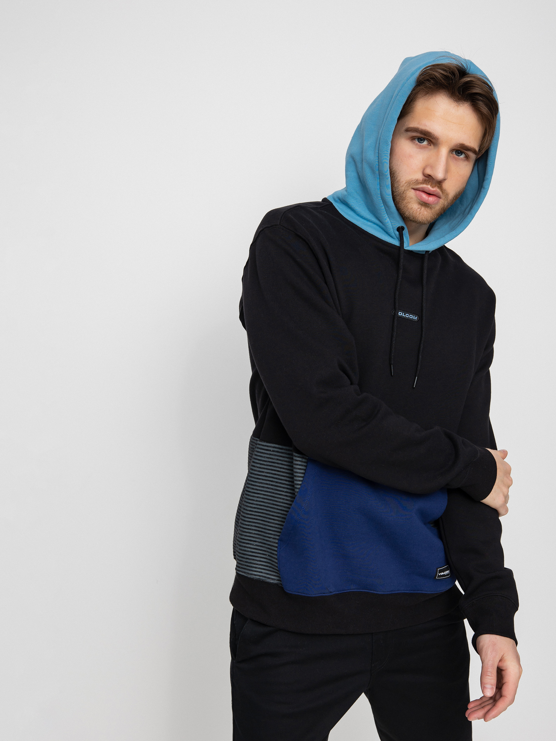 Bluza z kapturem Volcom Forzee HD (black)