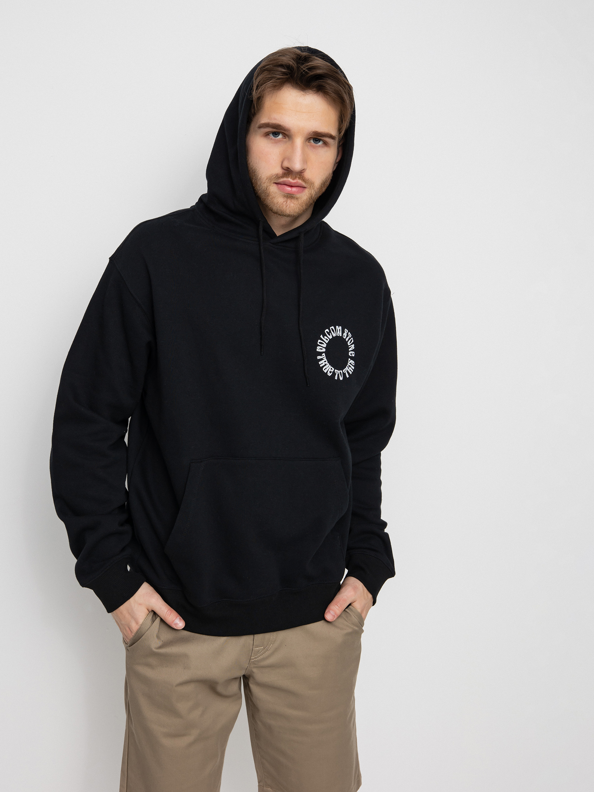 Bluza z kapturem Volcom Catch 91 HD (new black)