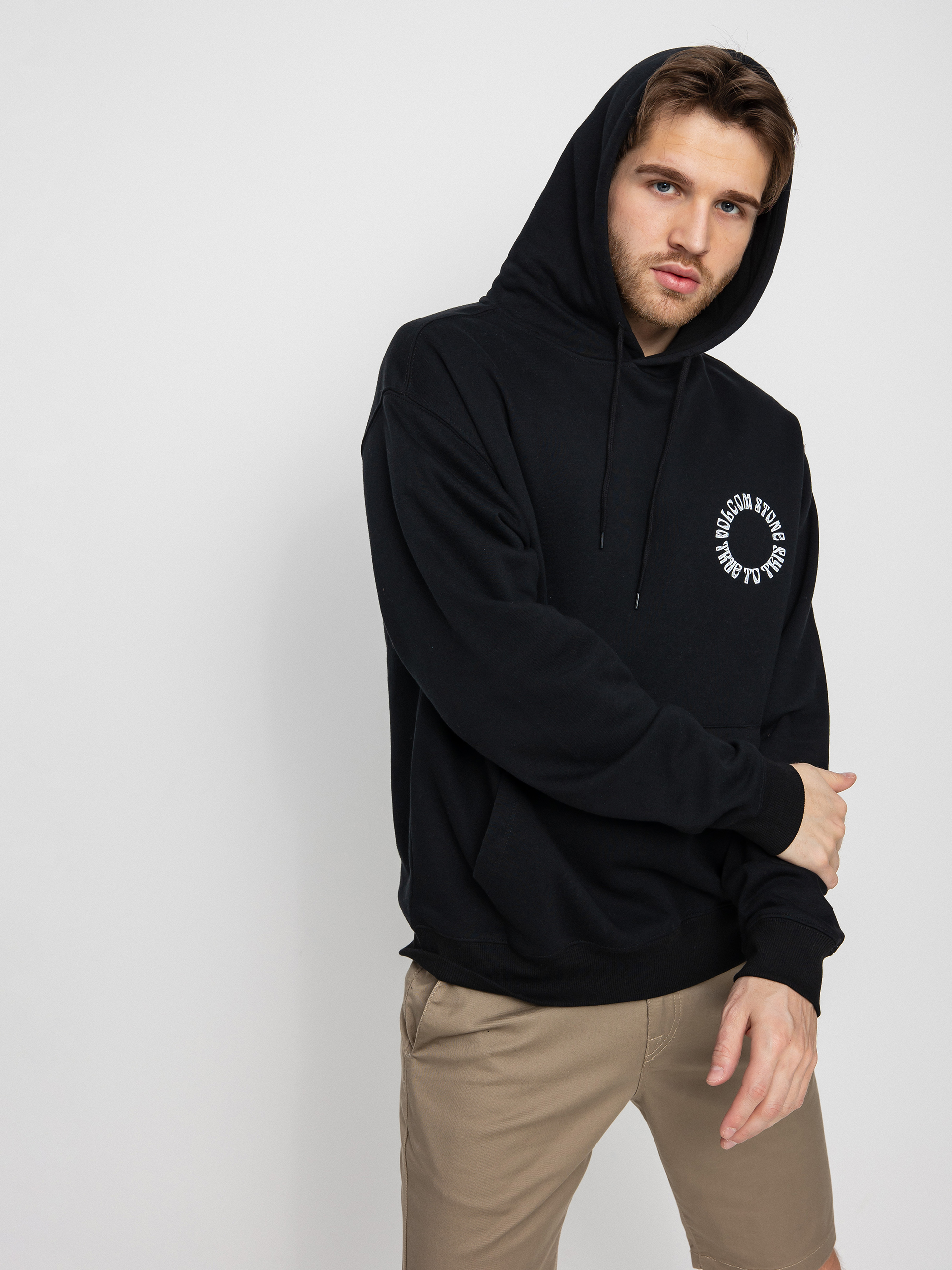 Bluza z kapturem Volcom Catch 91 HD (new black)