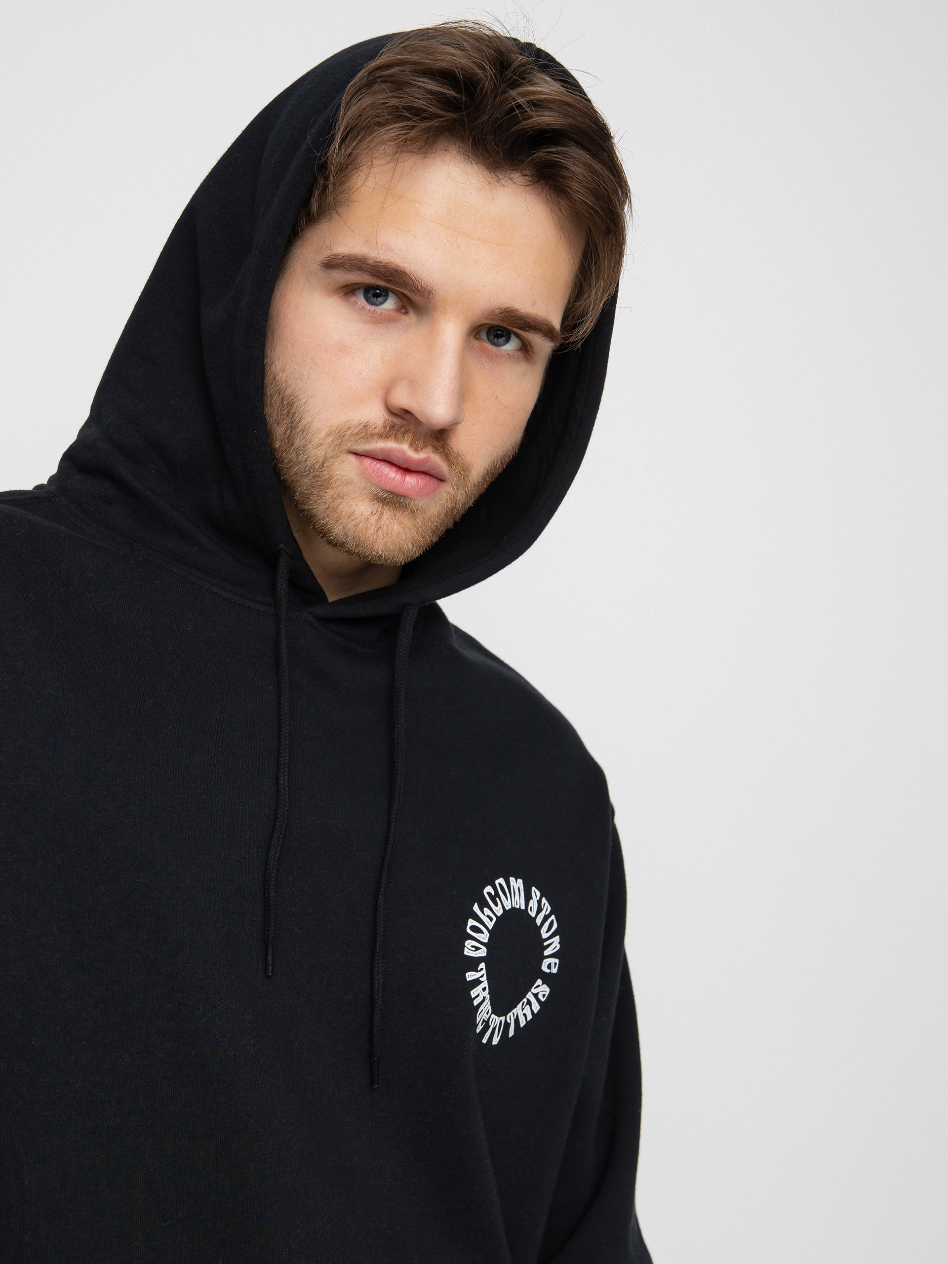 Bluza z kapturem Volcom Catch 91 HD (new black)