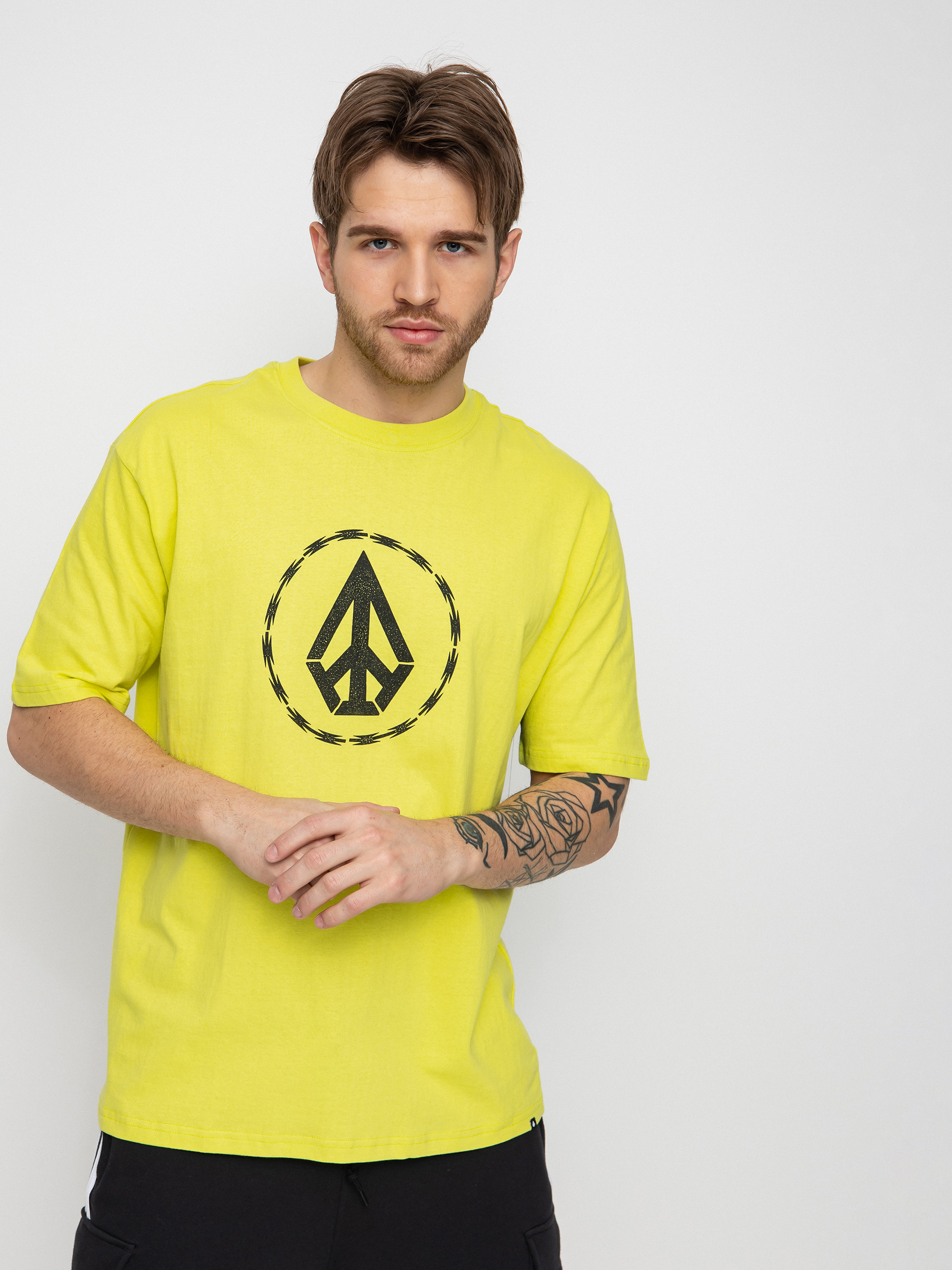 T-shirt Volcom Razor (limeade)