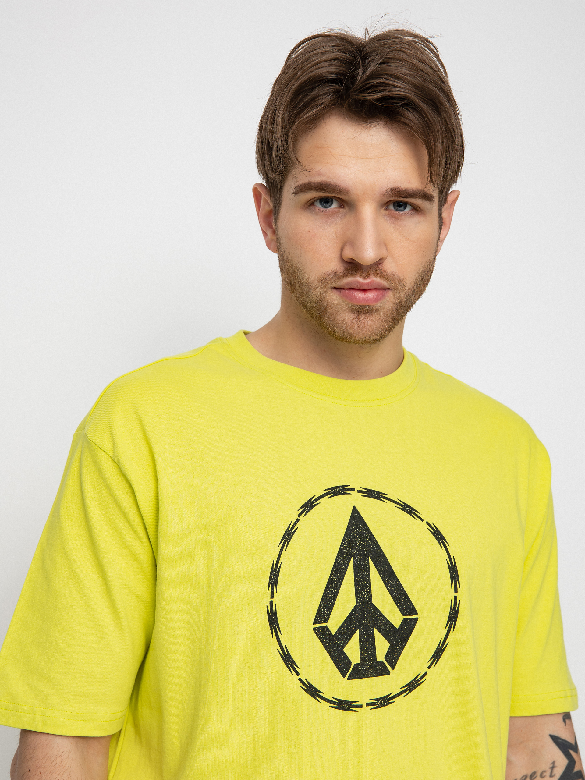 T-shirt Volcom Razor (limeade)
