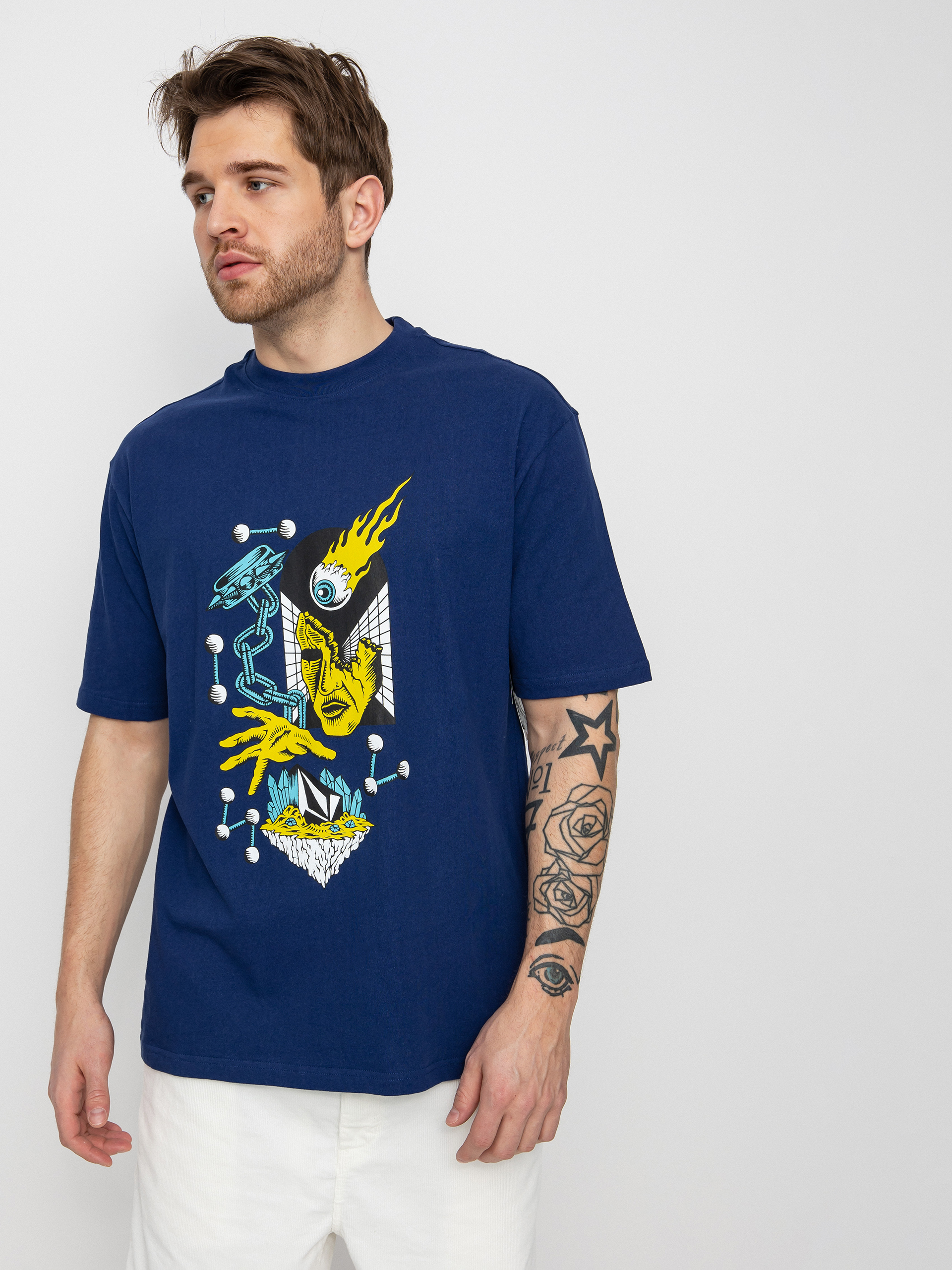 T-shirt Volcom Macro Dose (blueprint)