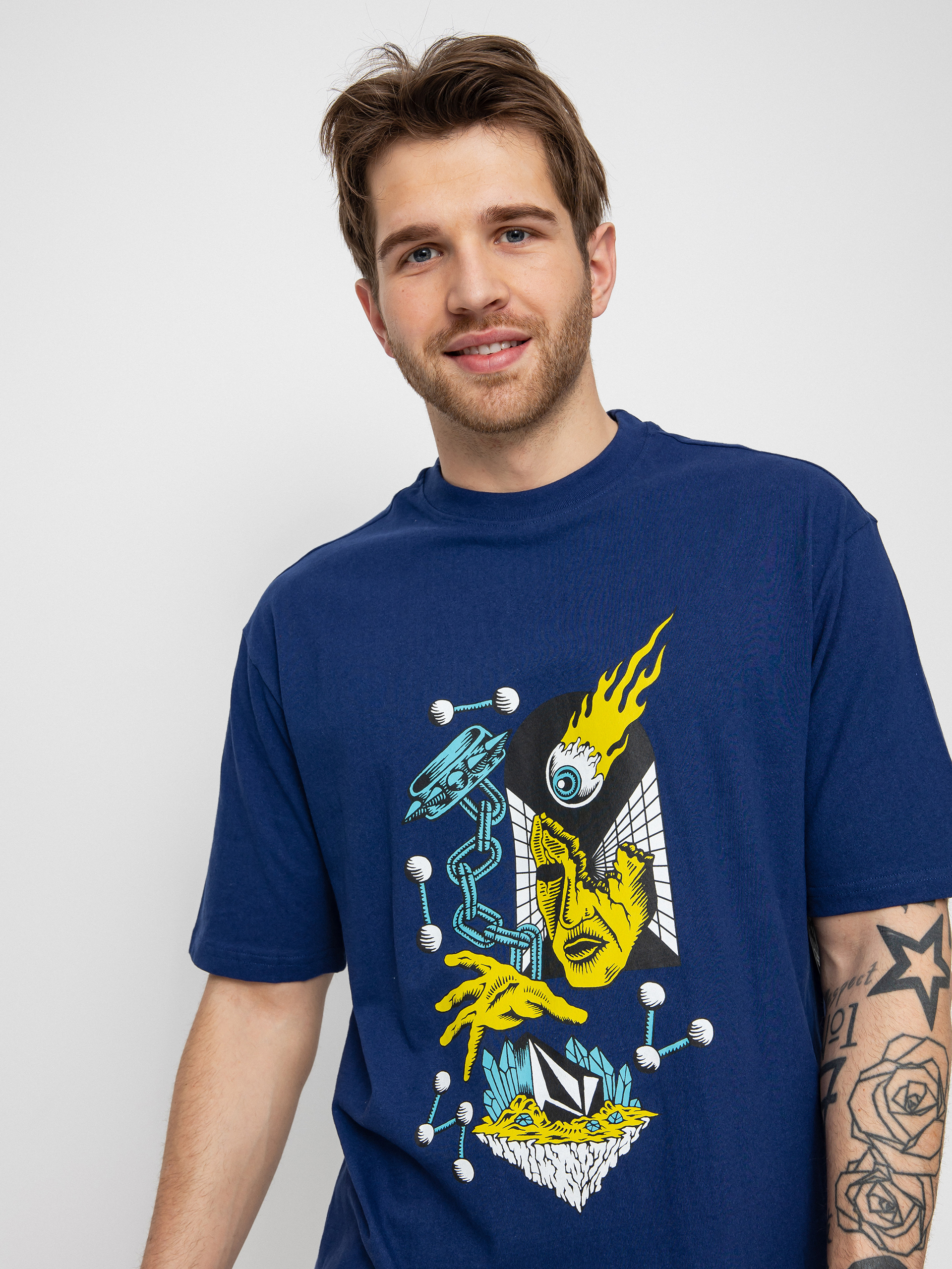 T-shirt Volcom Macro Dose (blueprint)